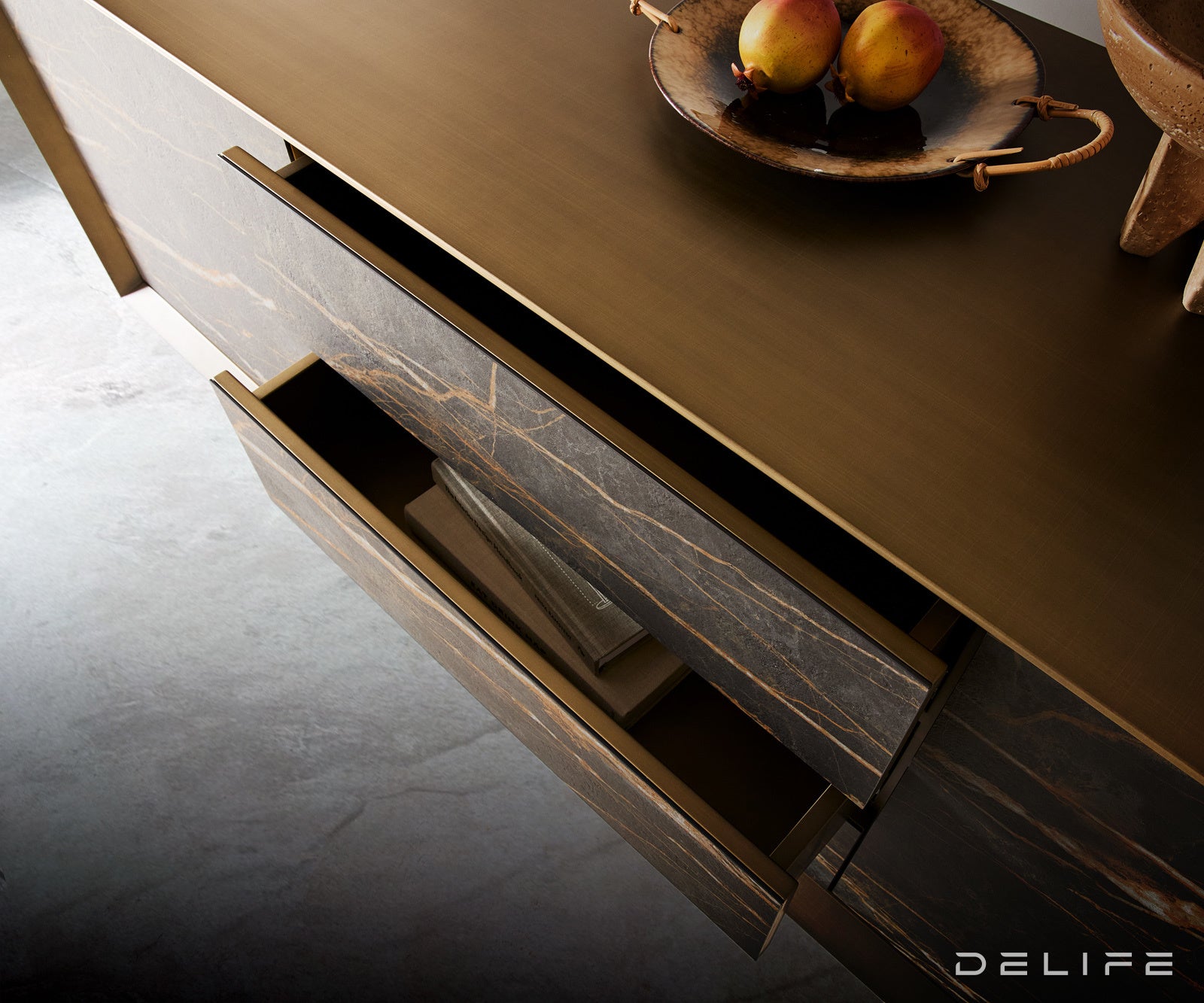 Yori komoda 203x50cm, Material: MDF