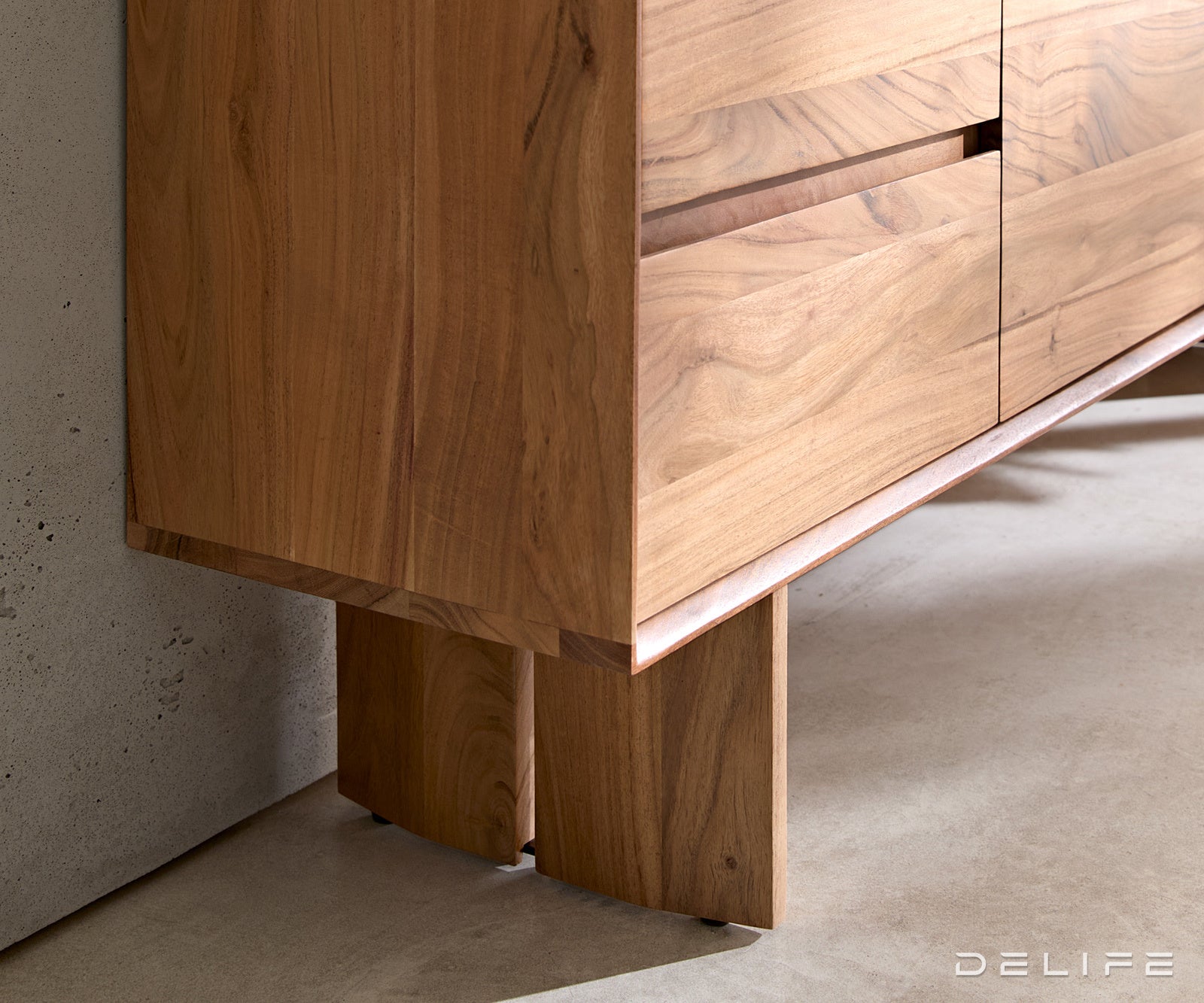 Predalnik Elandor 175x35cm, Material: Akacija