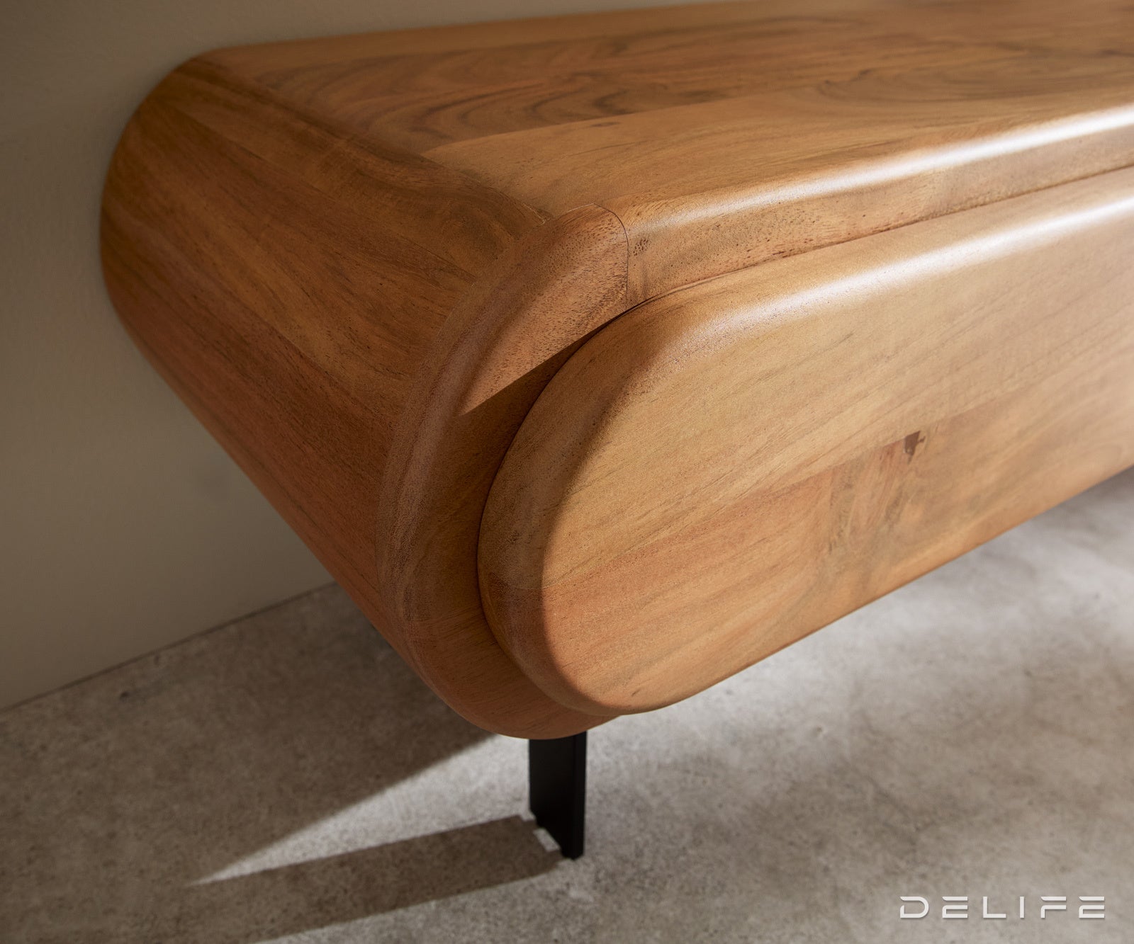 TV omarica Sohara 175x35cm, Material: akacija