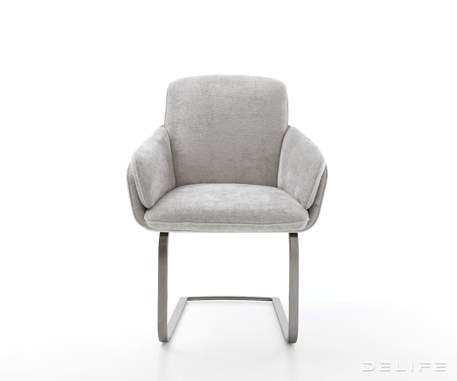 Jedilniški stol Luan, material: chenille