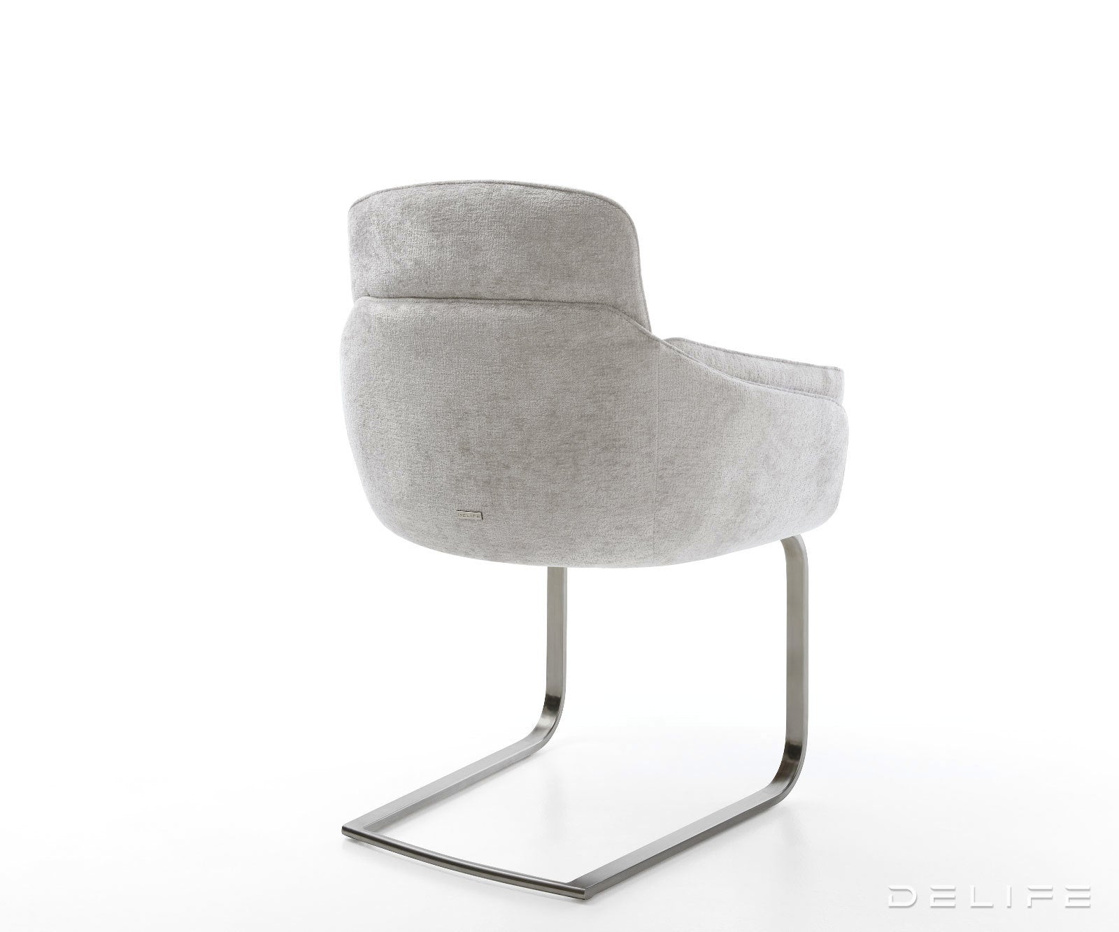 Jedilniški stol Luan, material: chenille