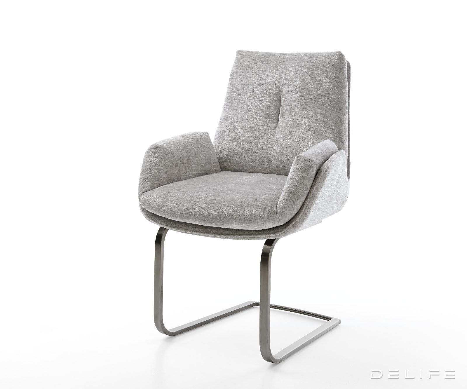 Jedilni stol Clea, material: šenil