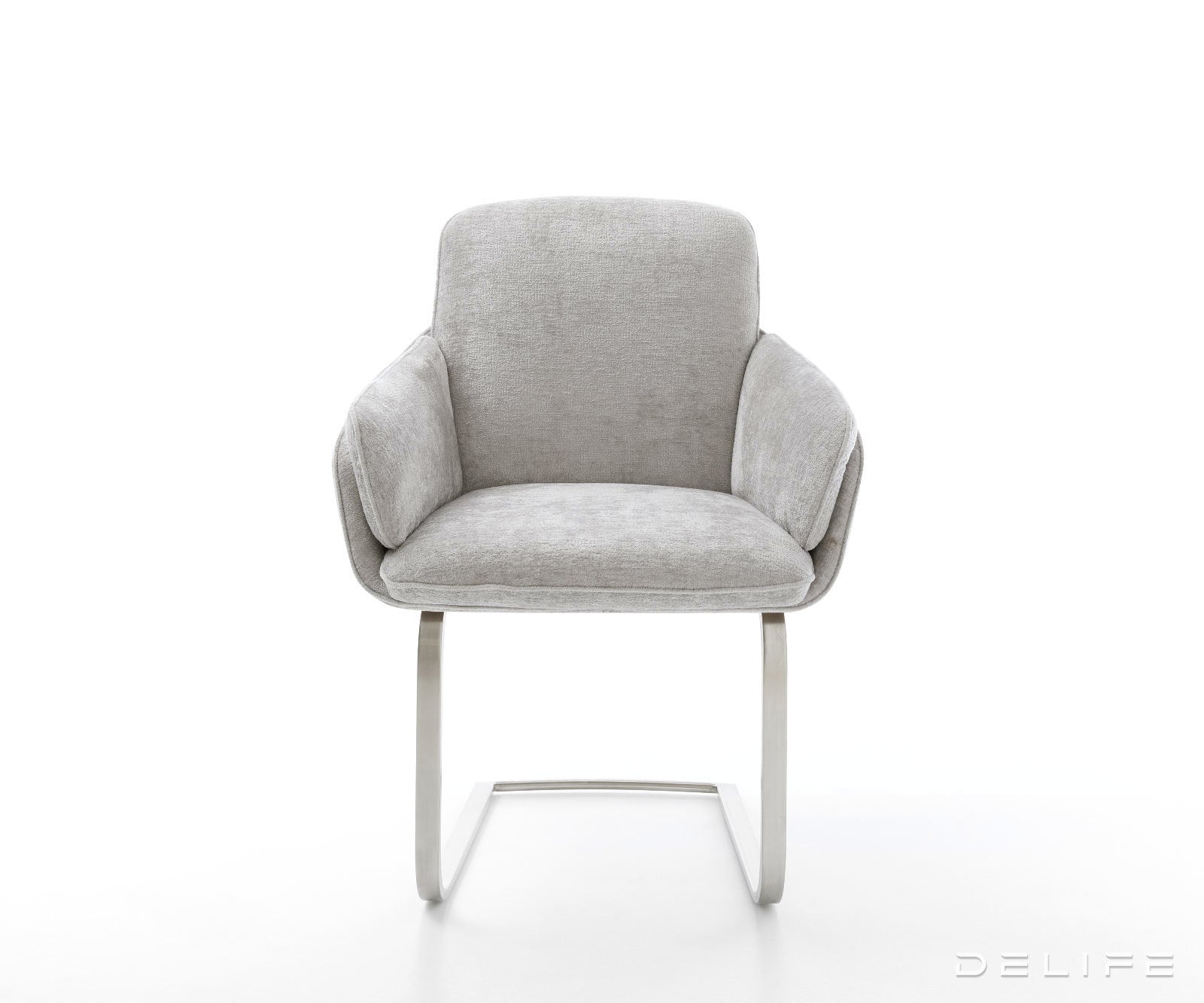 Jedilniški stol Luan, material: chenille