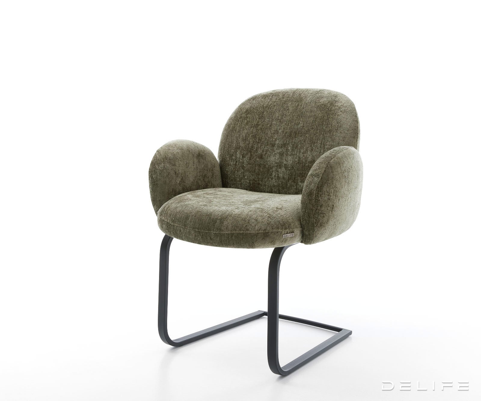 Jedilni stol Nube-Flex, material: šenil