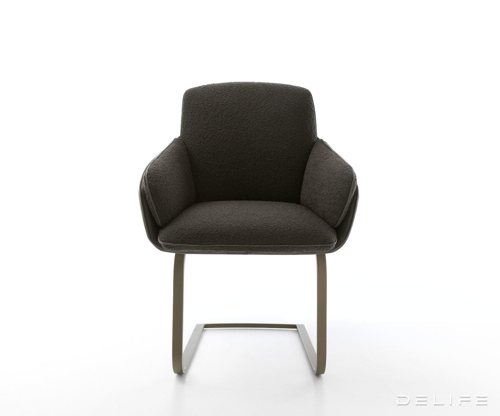 Jedilniški stol Luan, material: boucle/mikrovlakna