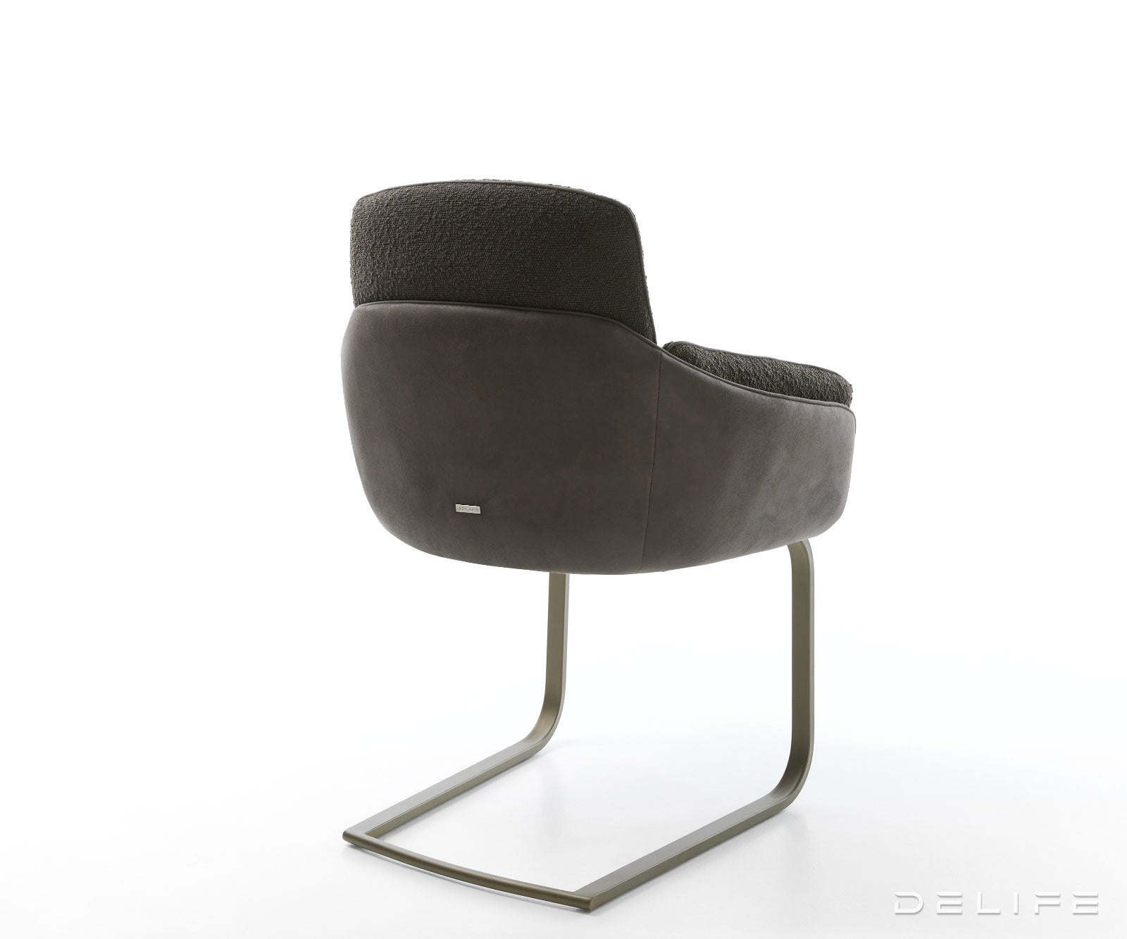 Jedilniški stol Luan, material: boucle/mikrovlakna