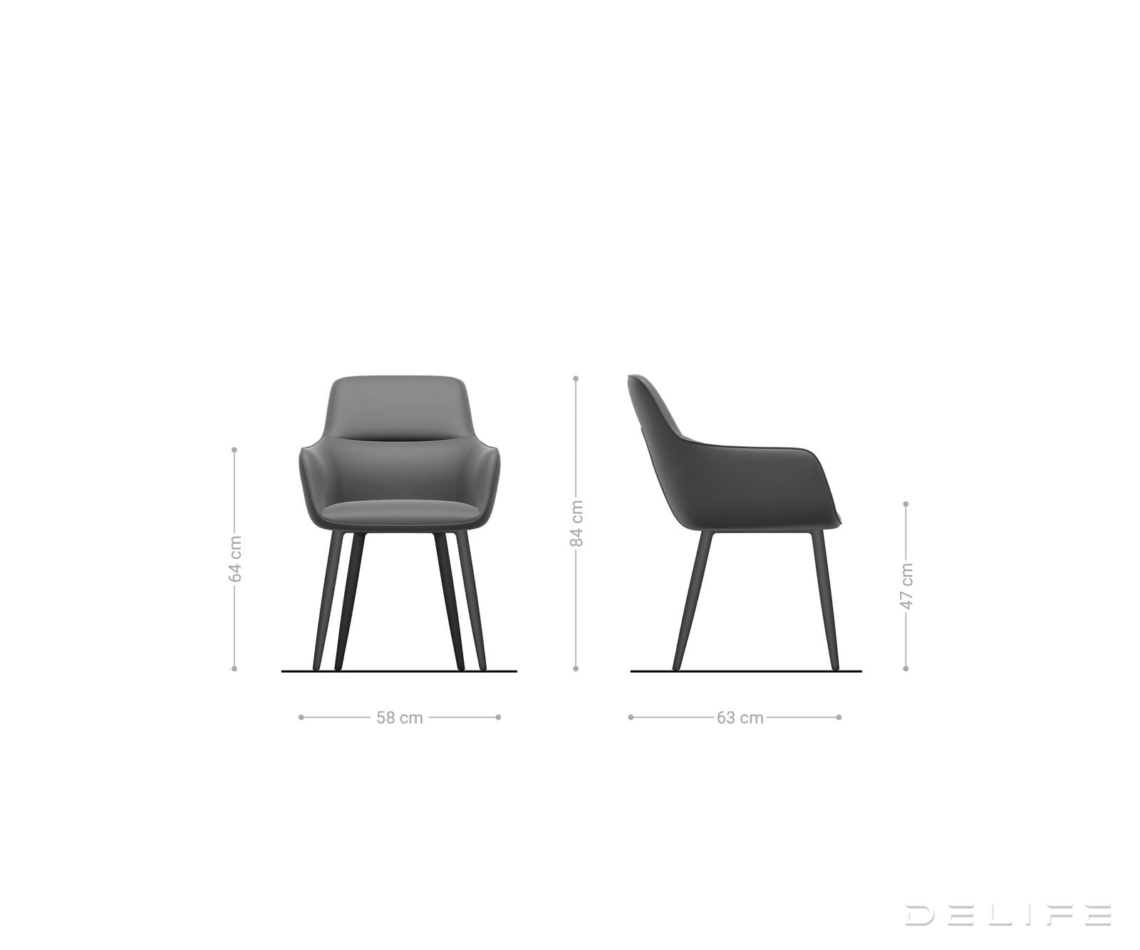 Jedilni stol Pejo, Material: Šenil