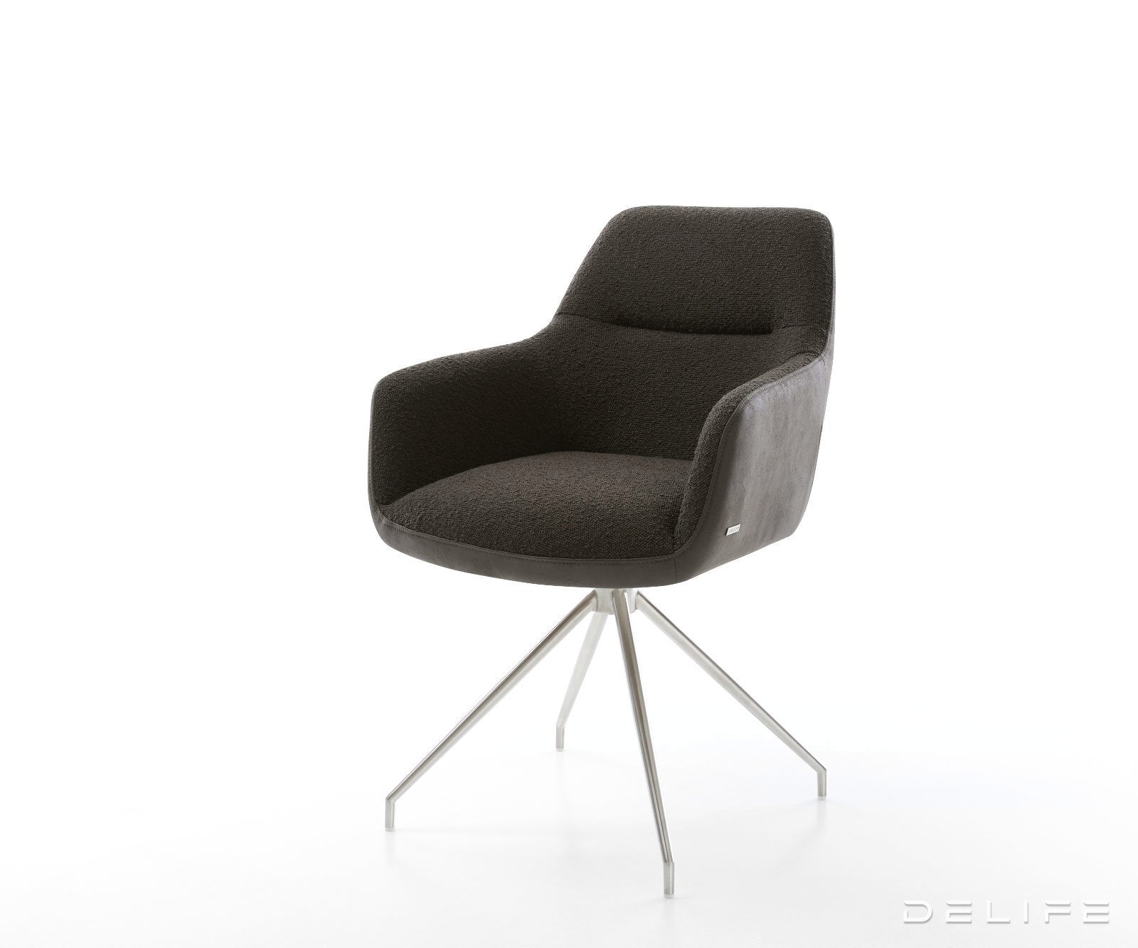 Jedilni stol Pejo, Material: Mikrofibra/Bukle