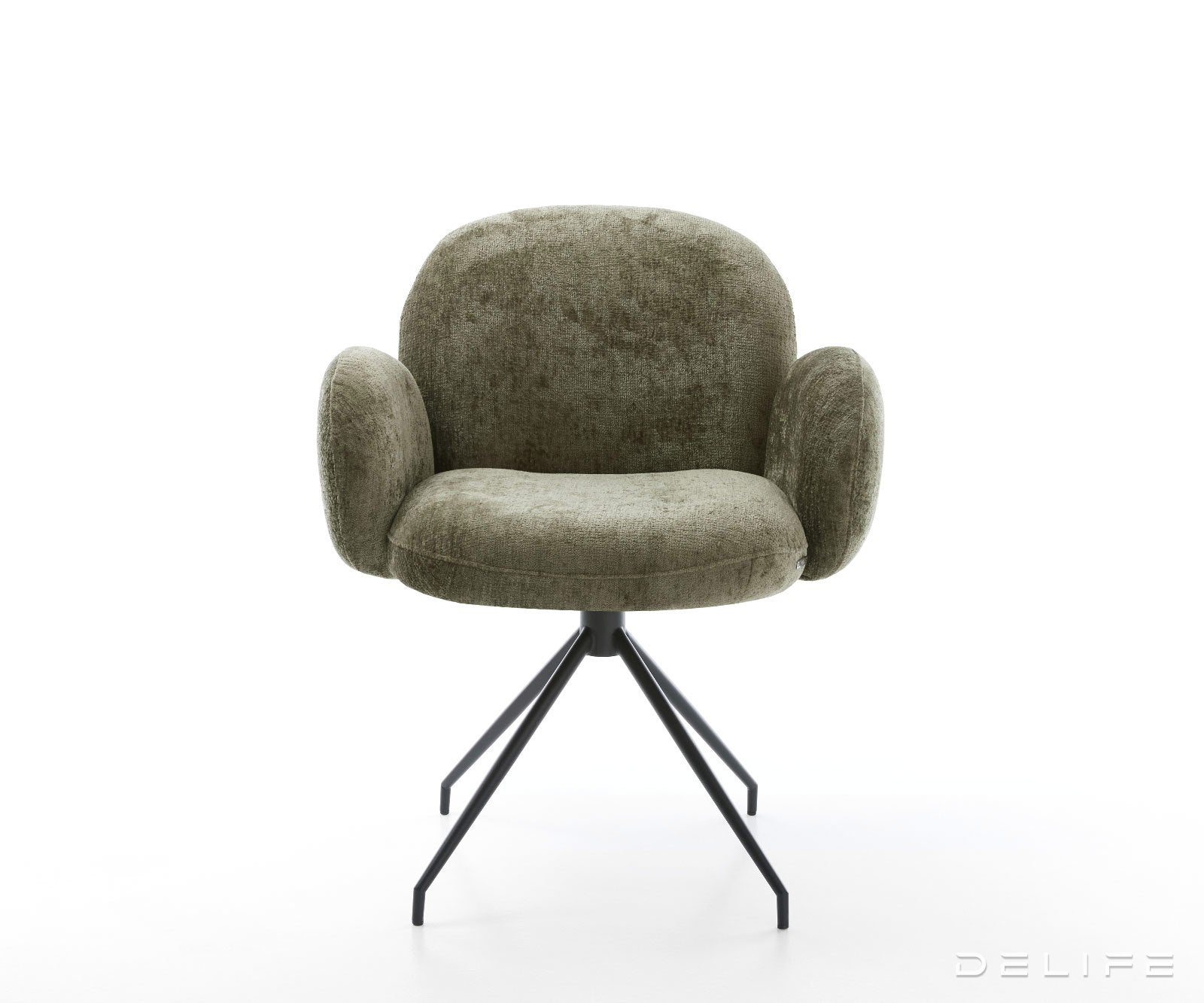 Jedilni stol Nube-Flex, material: šenil