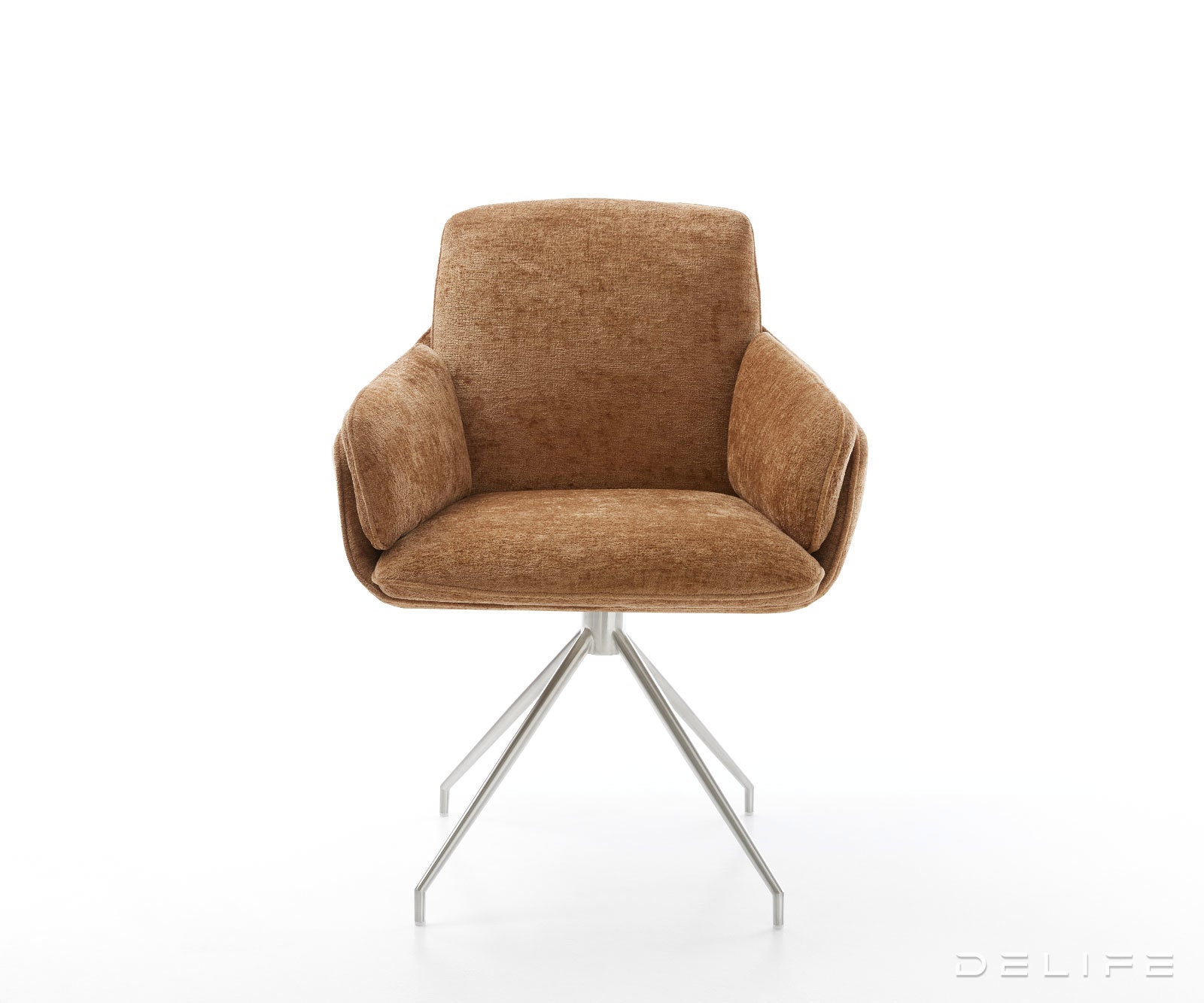 Jedilni stol Luan, material: šenil