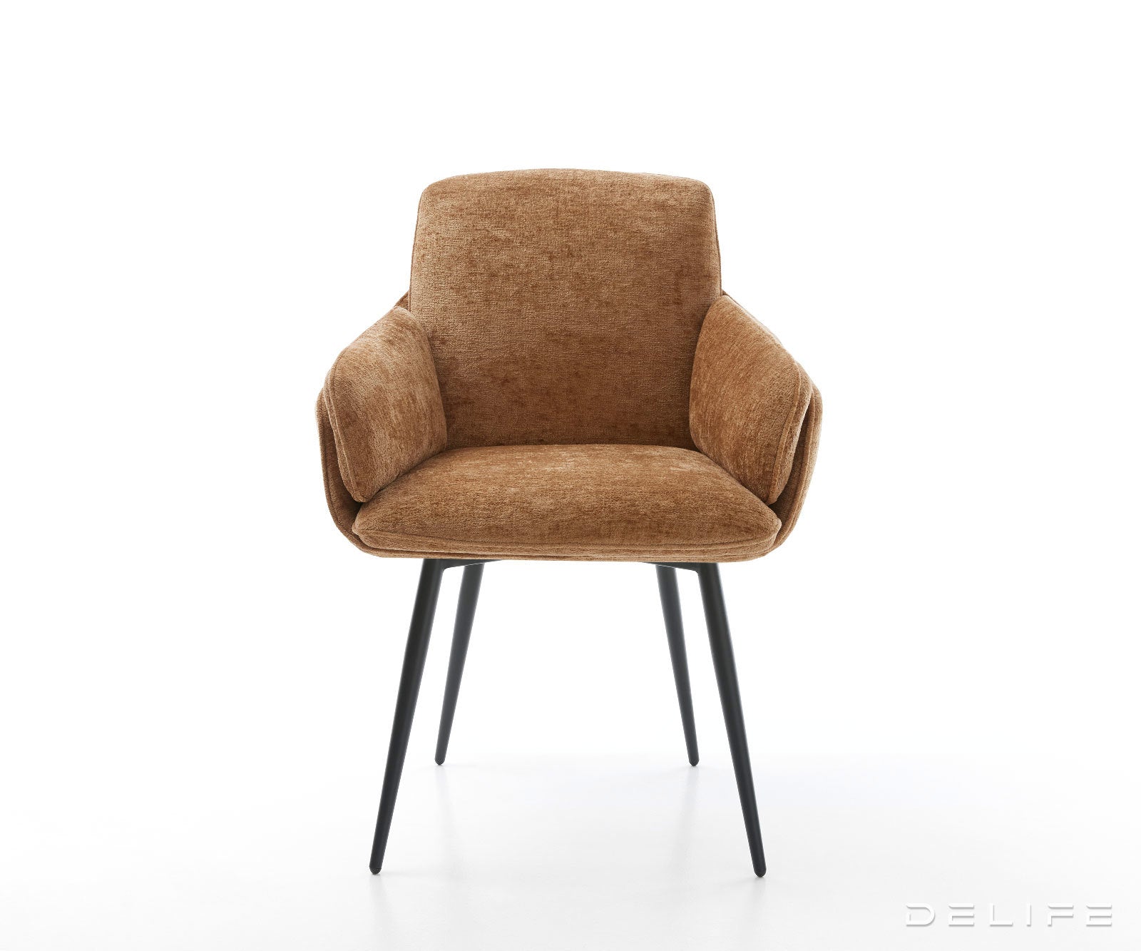 Jedilni stol Luan, material: šenil