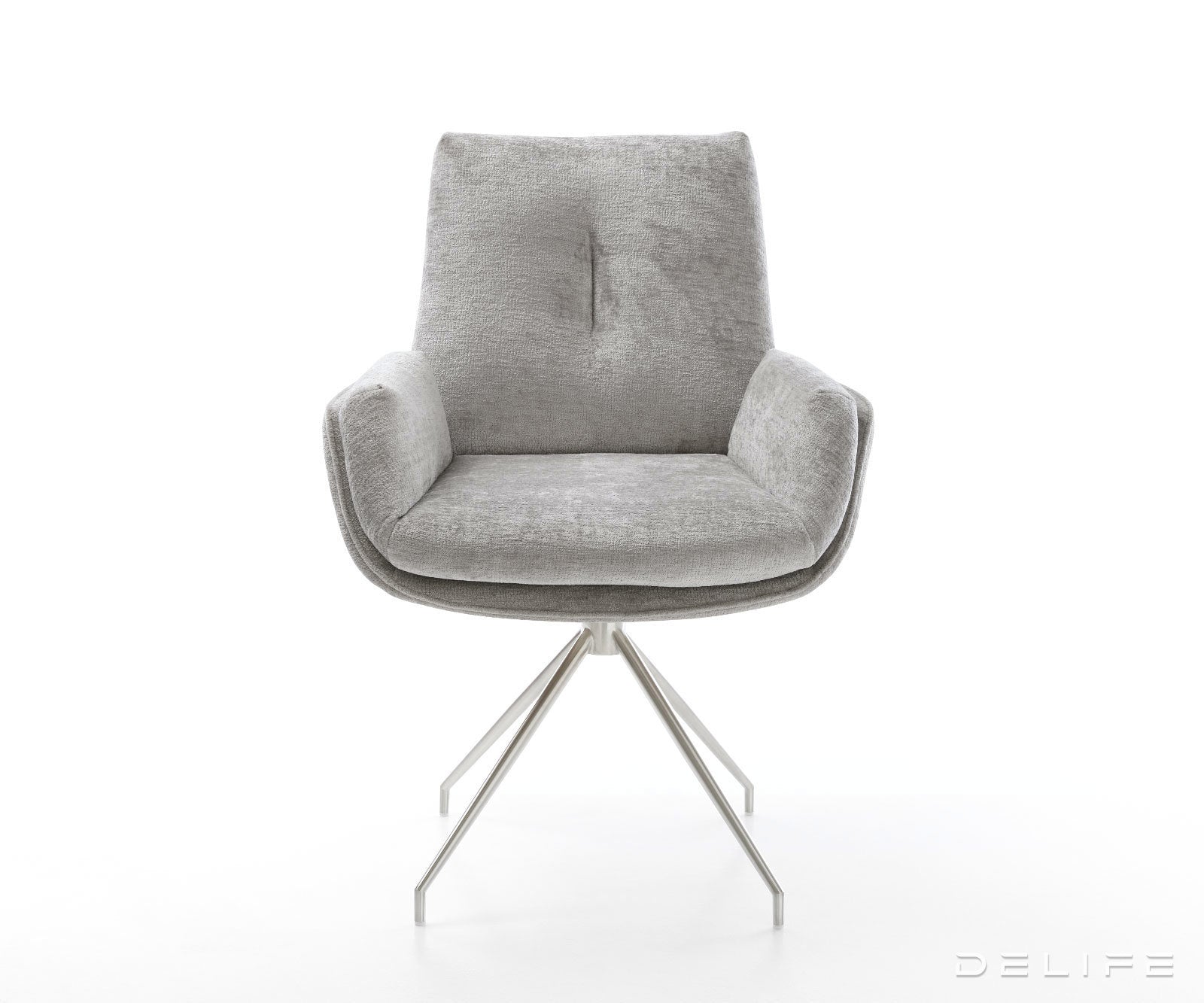 Jedilni stol Clea, material: šenil