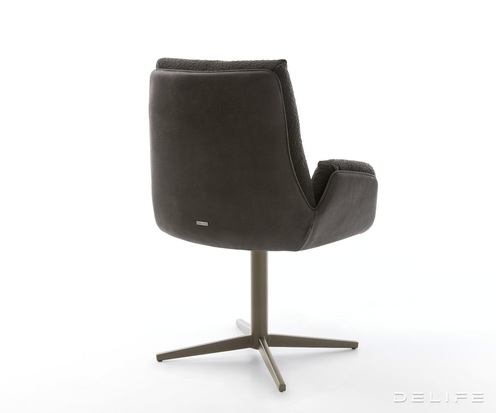 Jedilni stol Clea, material: mikrofibra/bukle