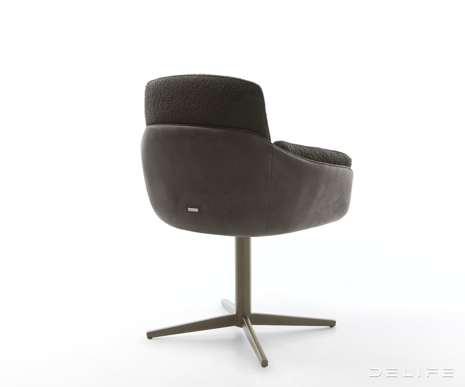 Jedilniški stol Luan, material: boucle/mikrovlakna