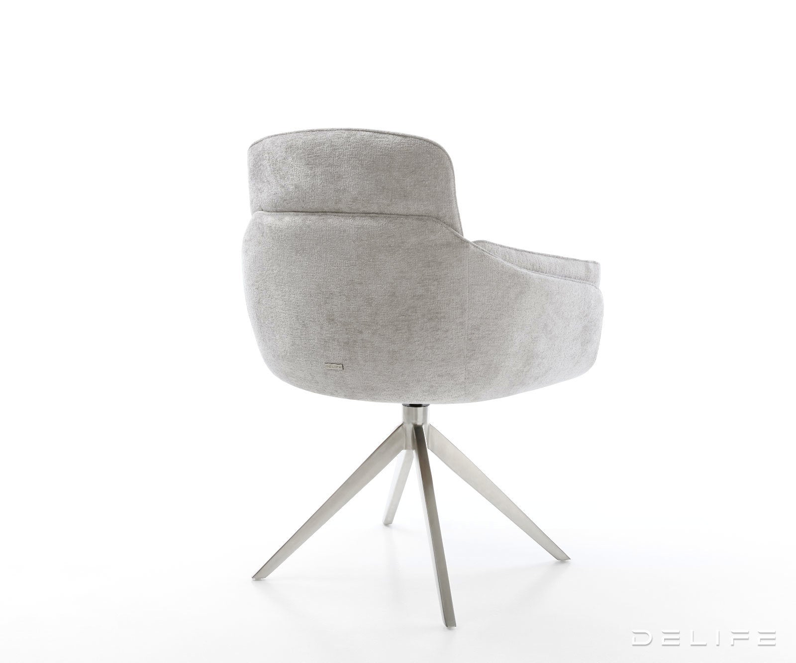 Jedilniški stol Luan, material: chenille