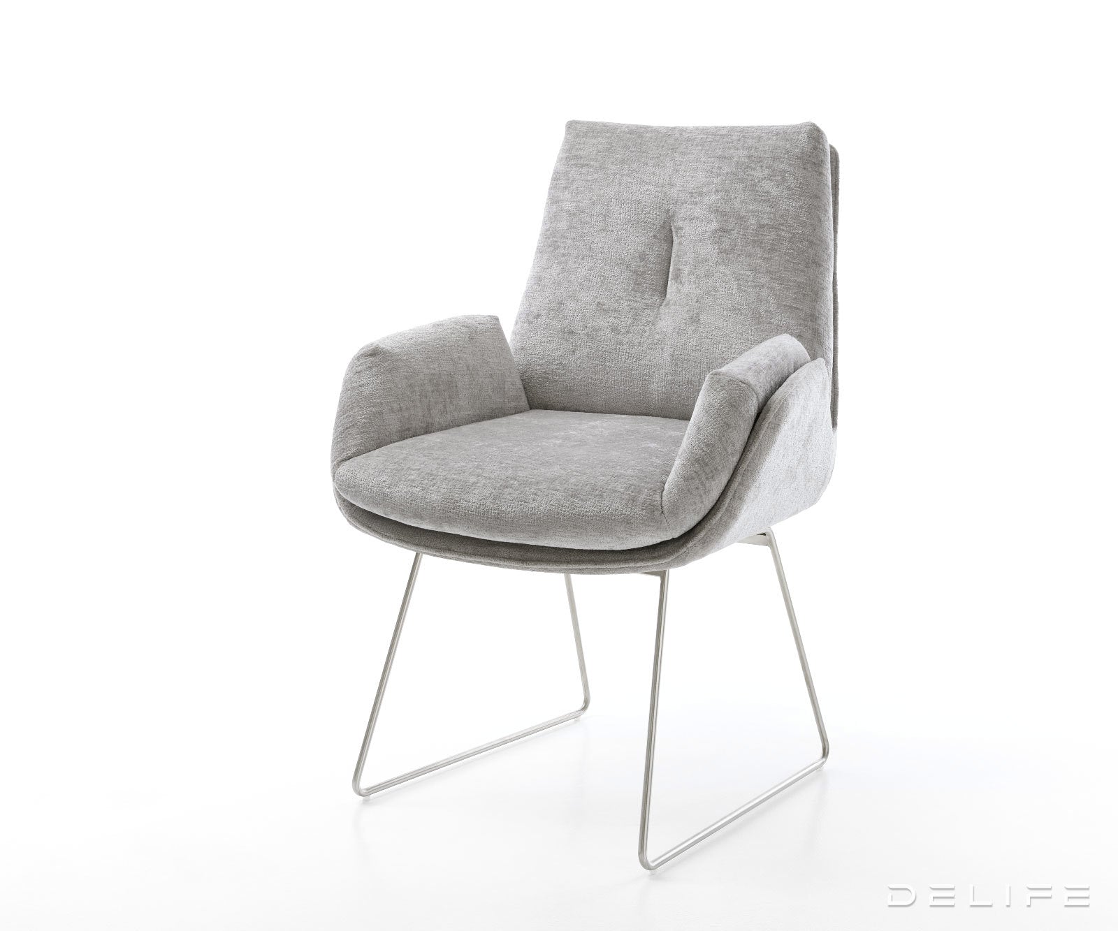 Jedilni stol Clea, material: šenil