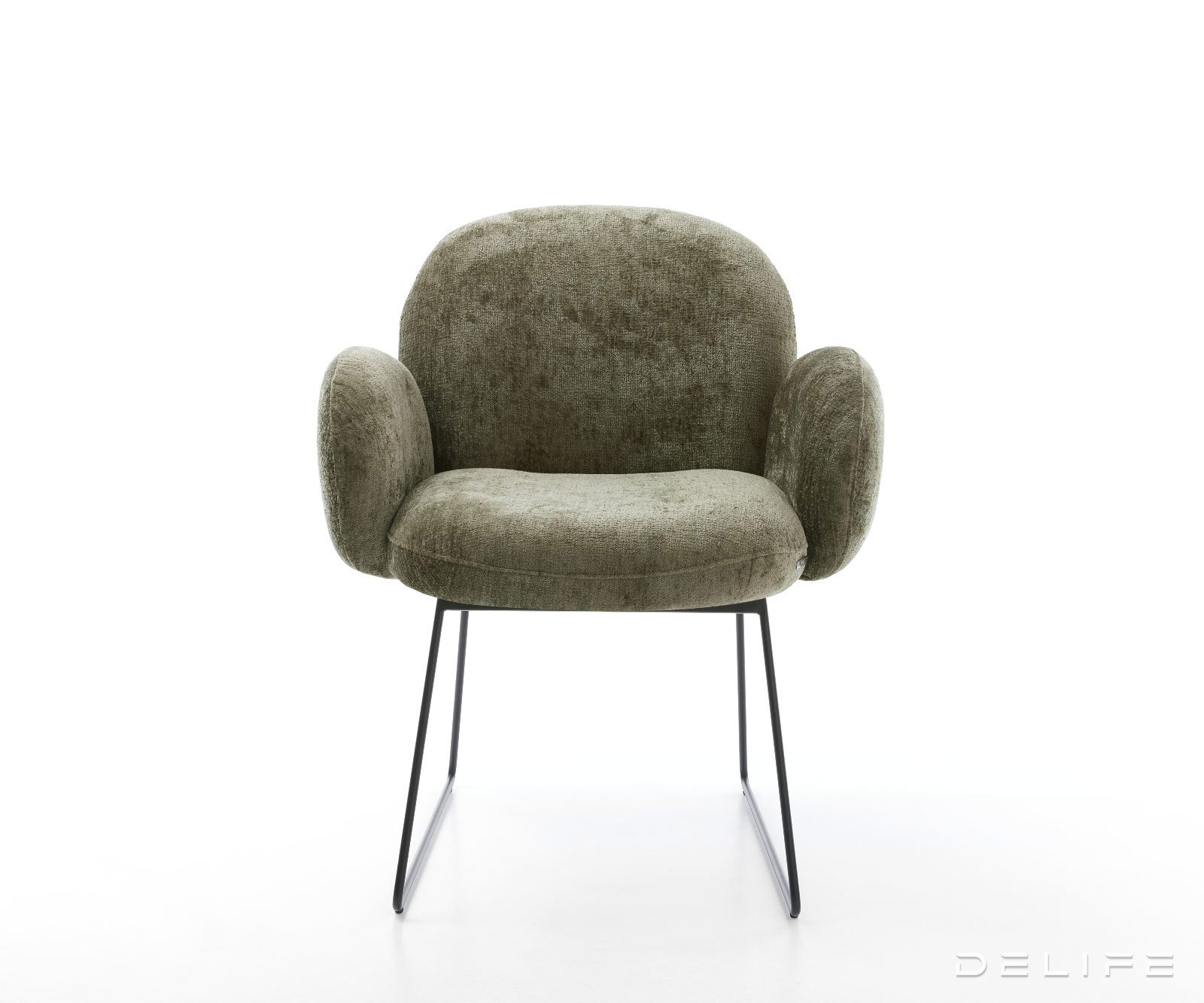 Jedilni stol Nube-Flex, material: šenil