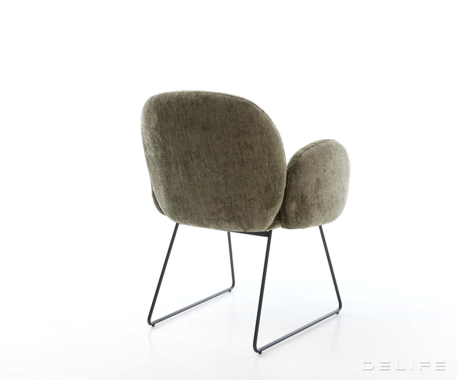 Jedilni stol Nube-Flex, material: šenil