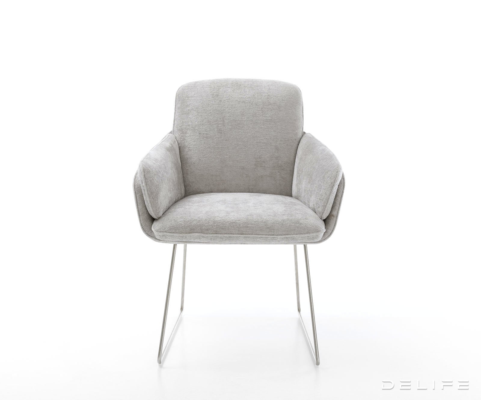 Jedilniški stol Luan, material: chenille