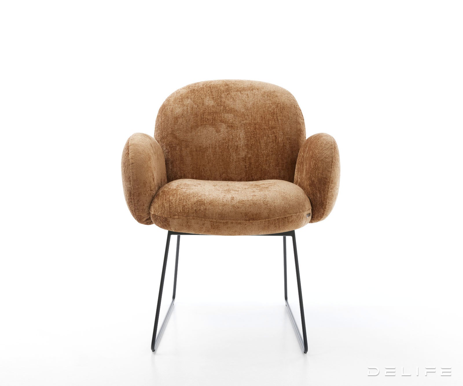 Jedilni stol Nube-Flex, material: šenil