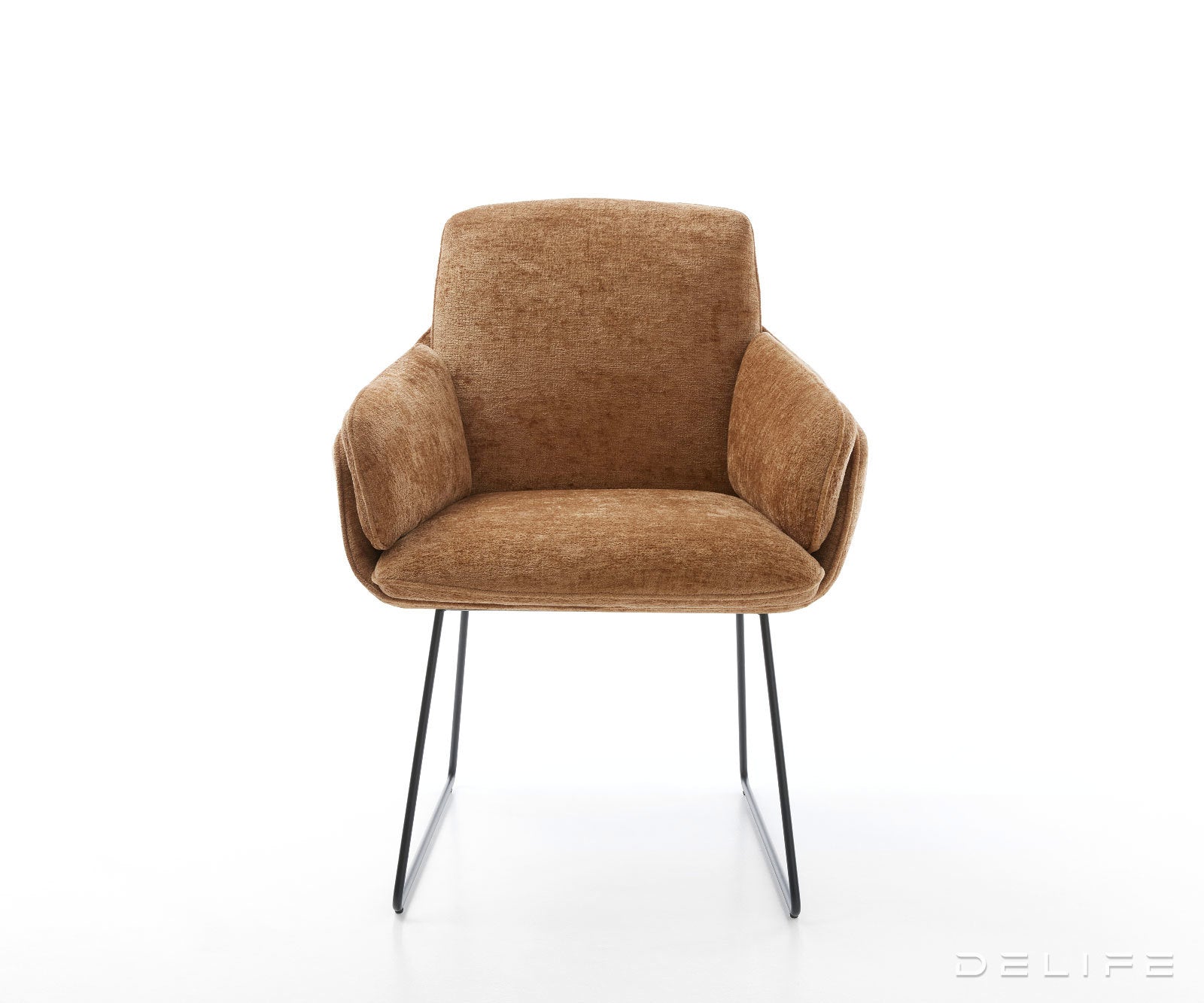 Jedilni stol Luan, material: šenil