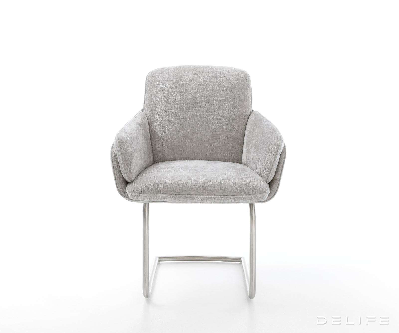 Jedilniški stol Luan, material: chenille