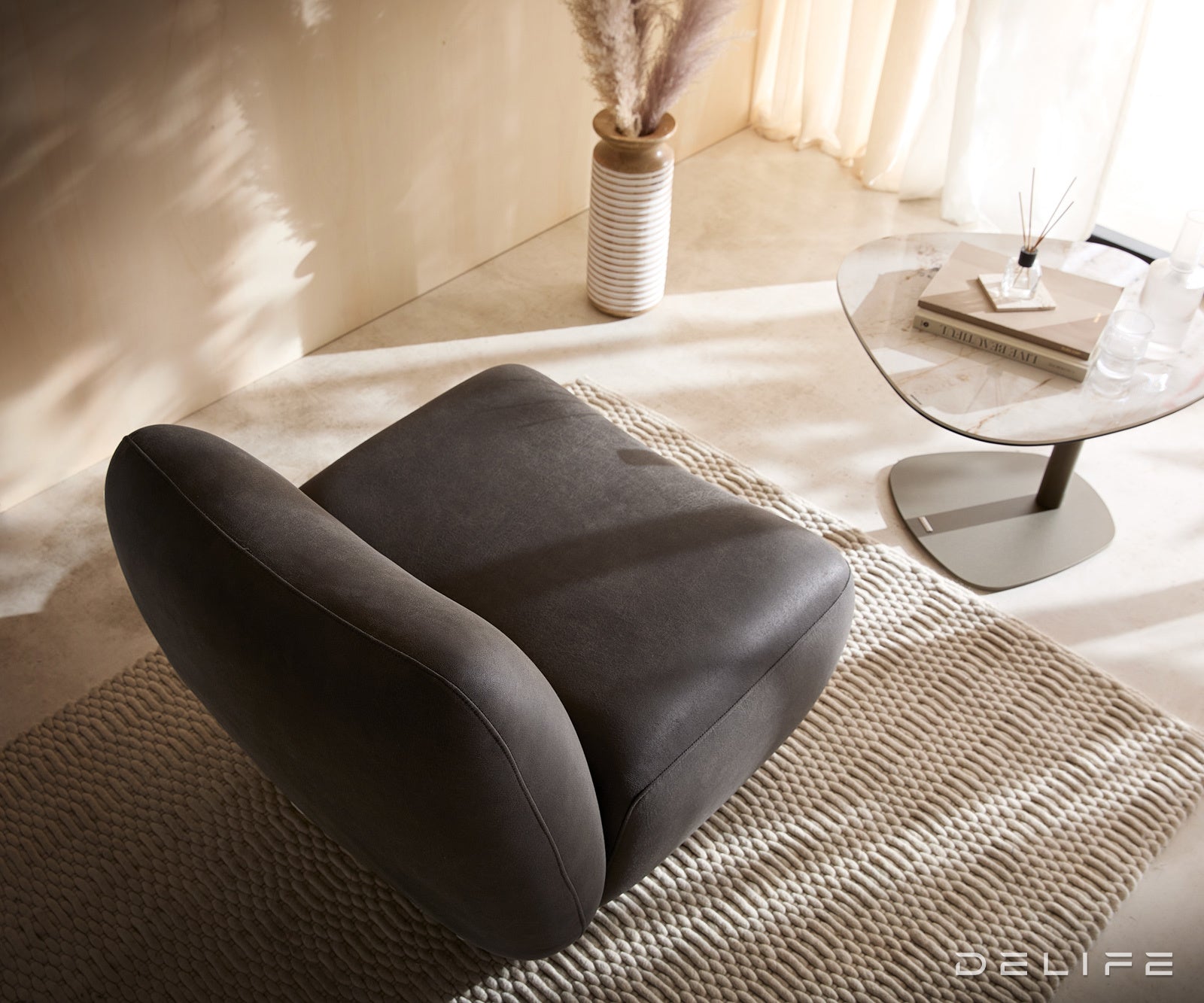 Fotelja Zena 75x84cm, Material: Mikrofibra