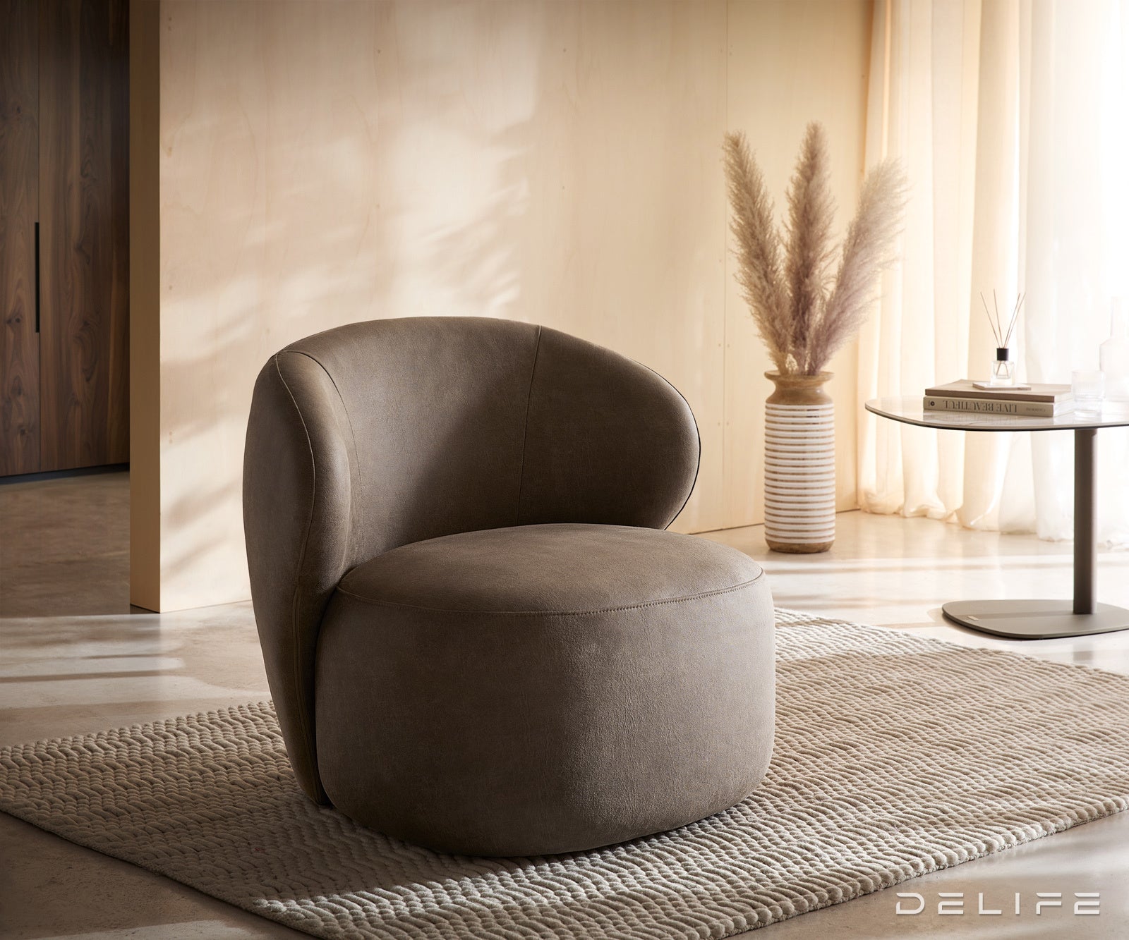 Fotelja Pulo, 79x78cm, Material: Mikrofibra