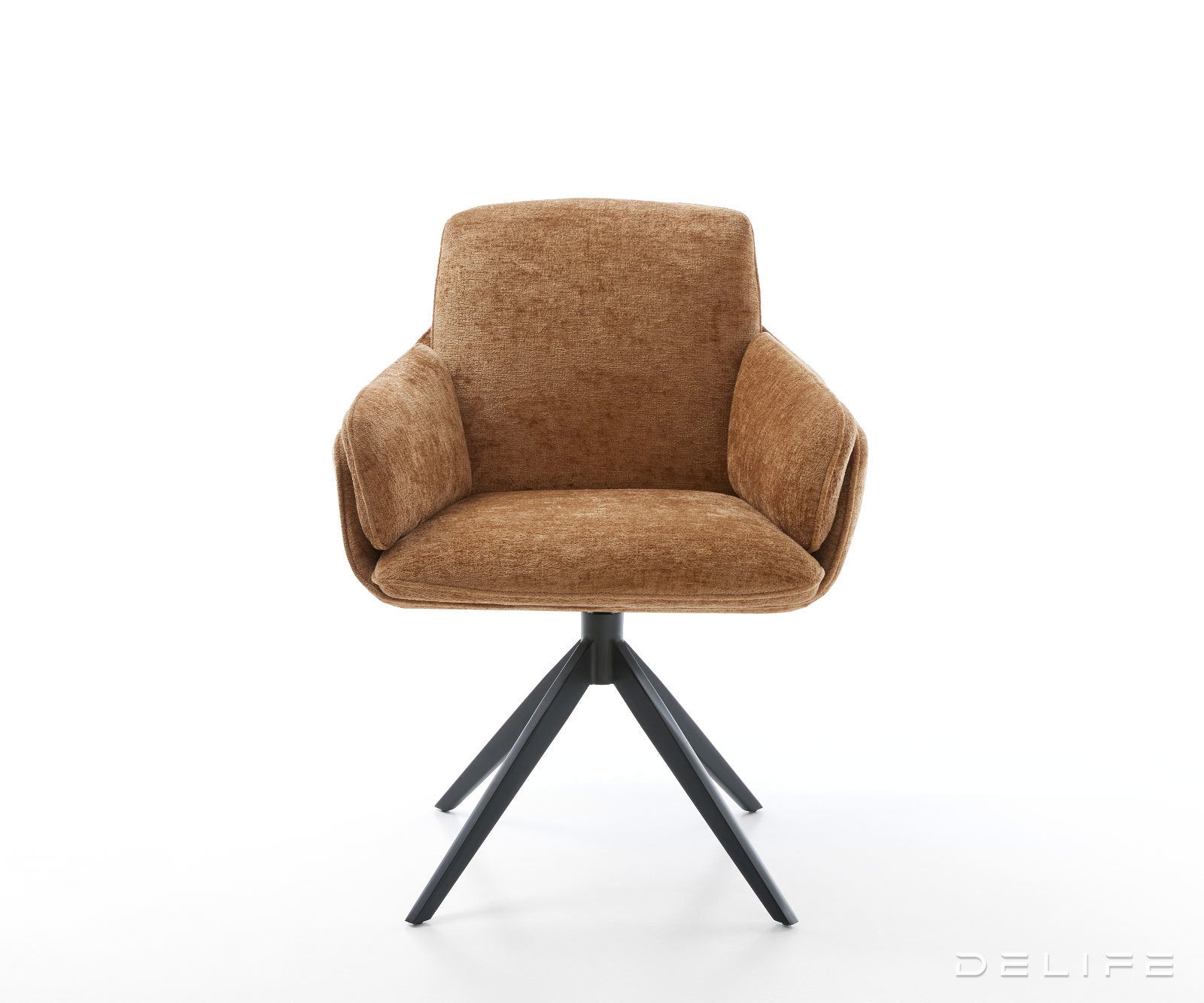 Jedilni stol Luan, material: šenil