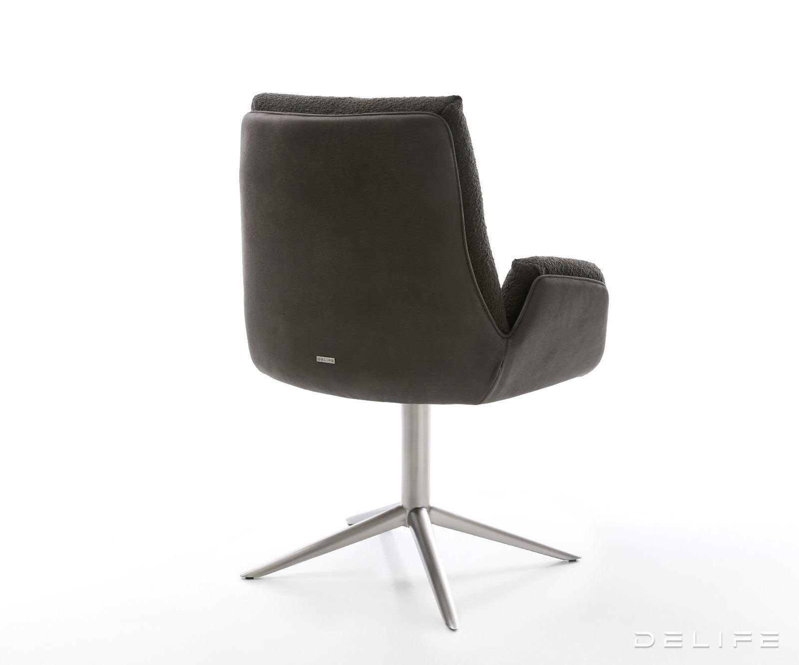 Jedilni stol Clea, material: mikrofibra/bukle