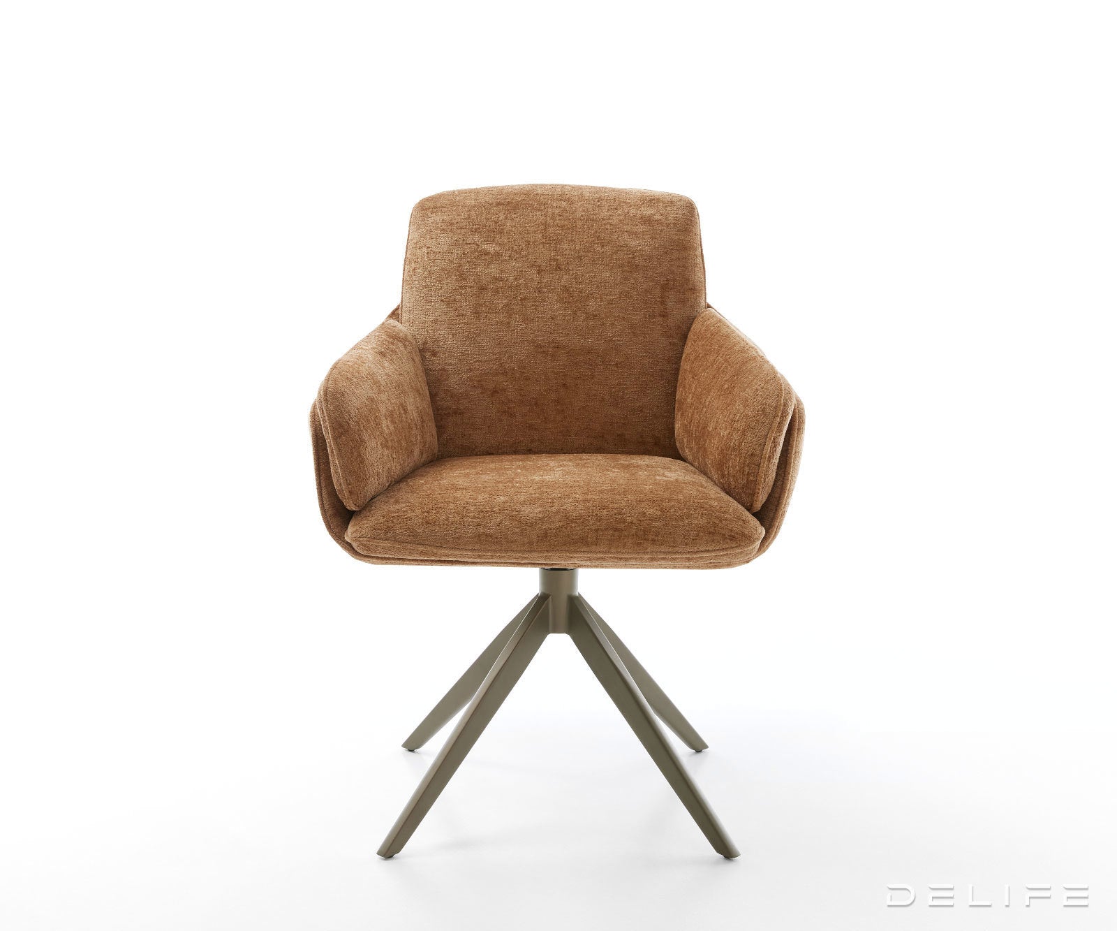 Jedilni stol Luan, material: šenil