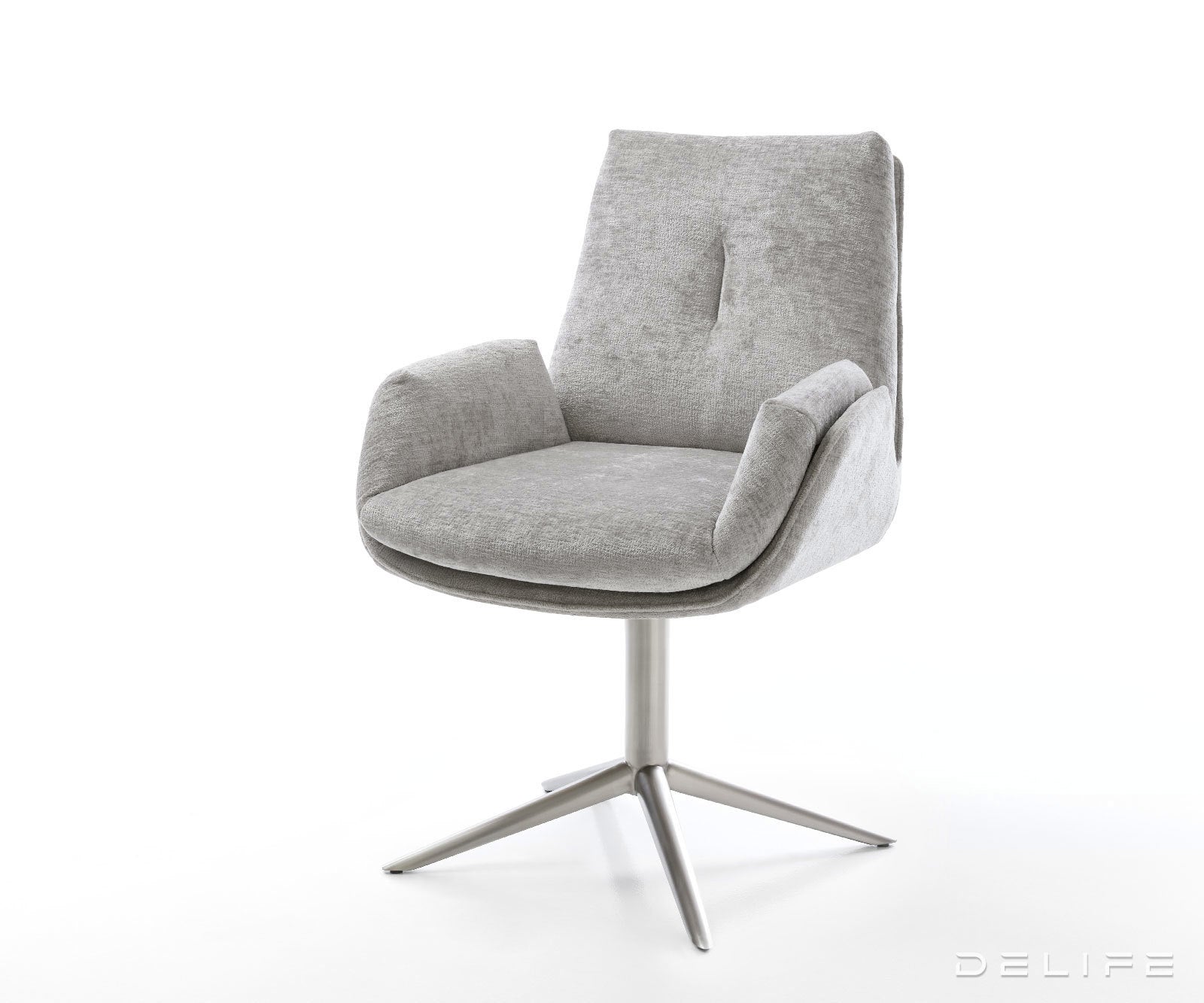 Jedilni stol Clea, material: šenil