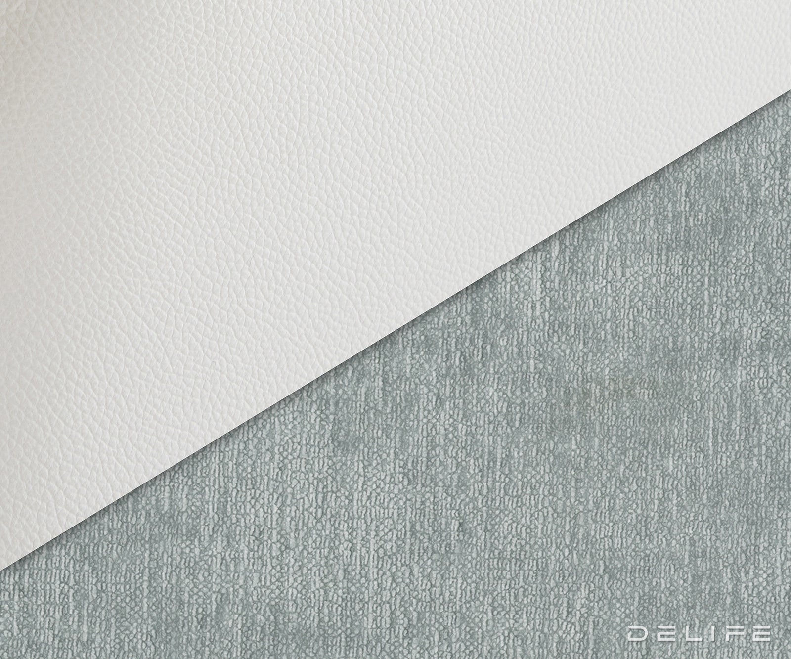 Jedilniški stol Luan, material: chenille/koža