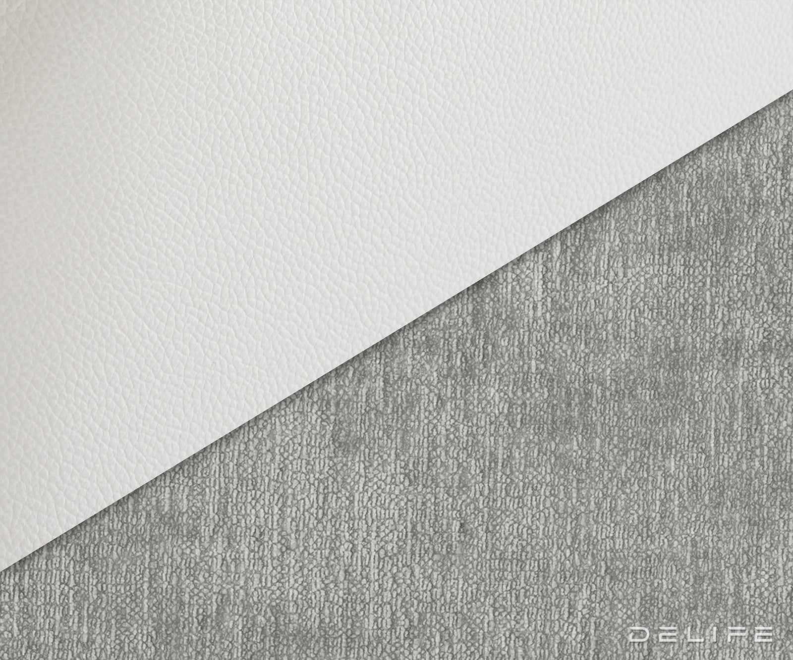 Jedilniški stol Luan, material: chenille/koža