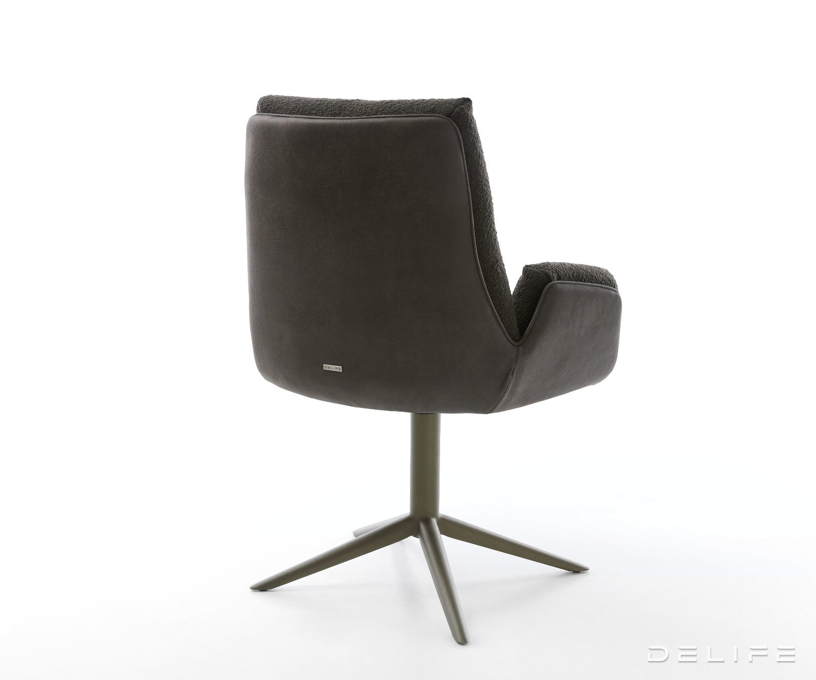 Jedilni stol Clea, material: mikrofibra/bukle