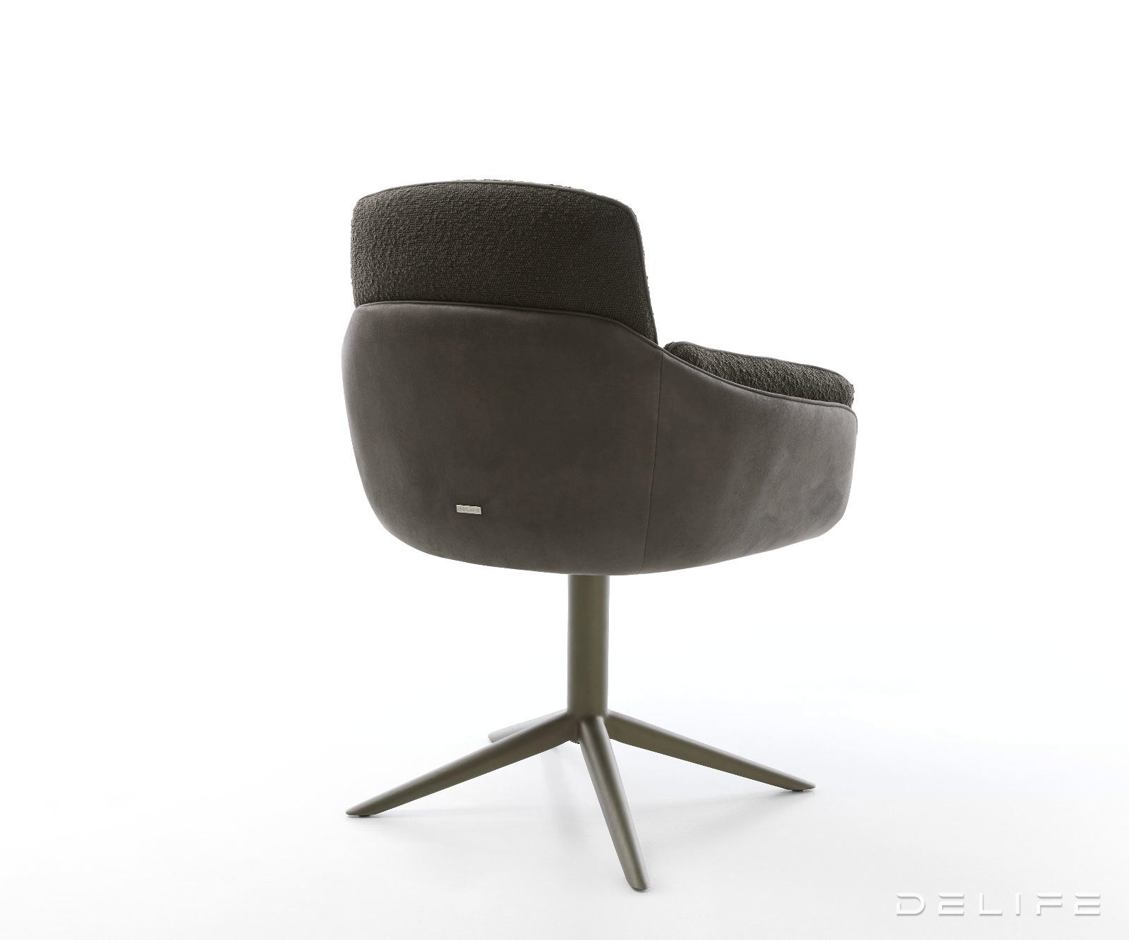 Jedilniški stol Luan, material: boucle/mikrovlakna