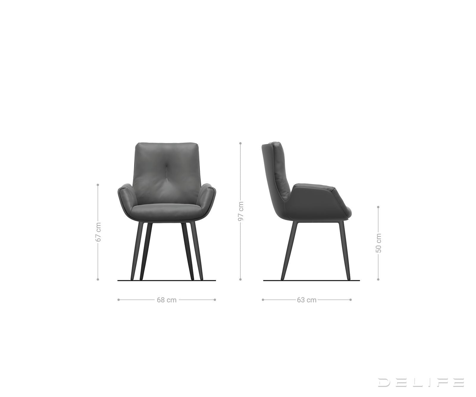 Jedilni stol Clea, Material: bukle