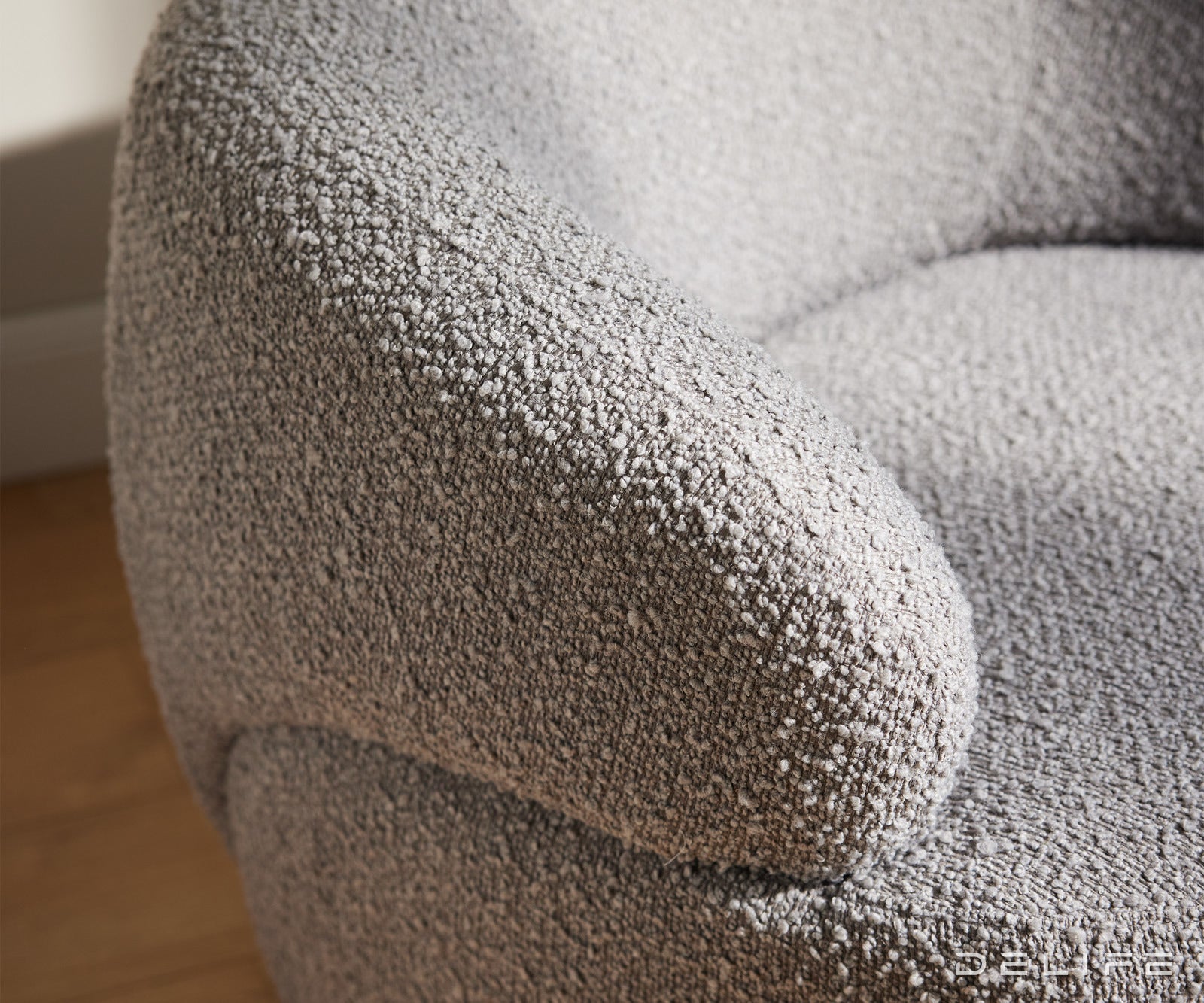 Fotelja Nova 88x88cm, Material: Boucle