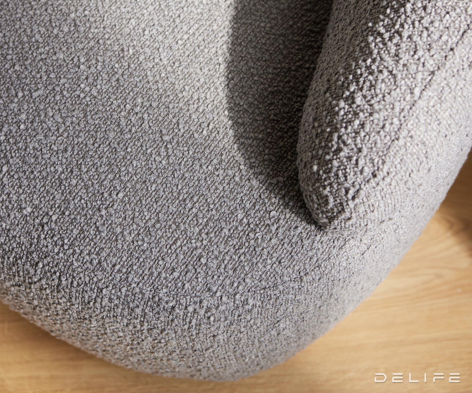 Fotelja Nova 88x88cm, Material: Boucle