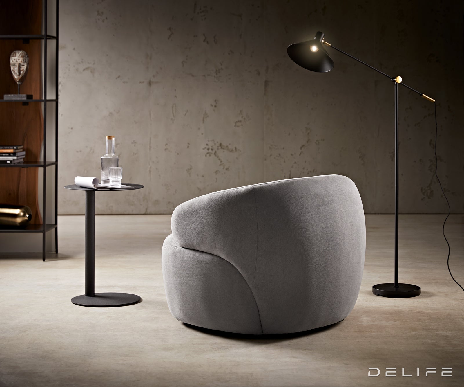 Fotelja Nova 88x88cm, Material: Mikrofibra