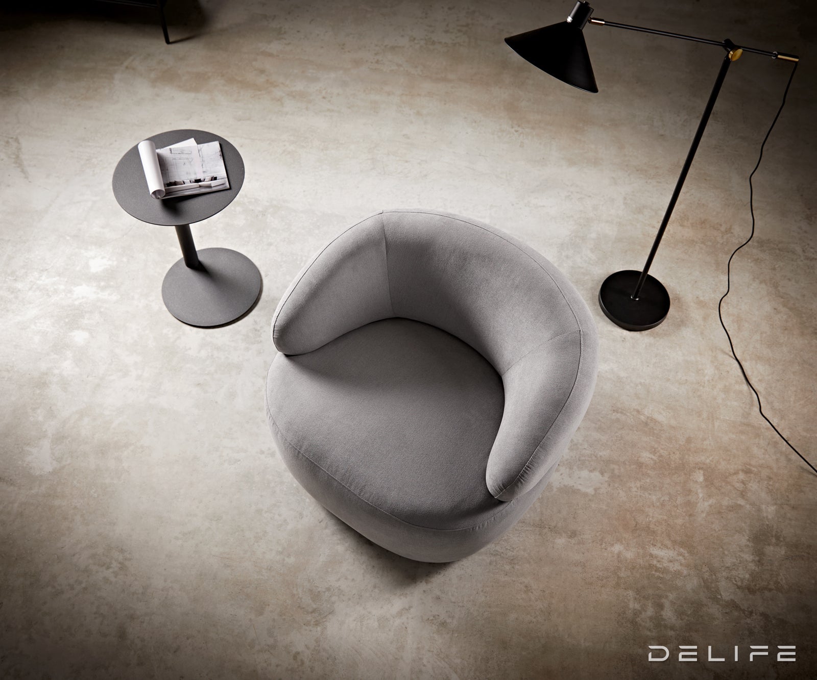 Fotelja Nova 88x88cm, Material: Mikrofibra