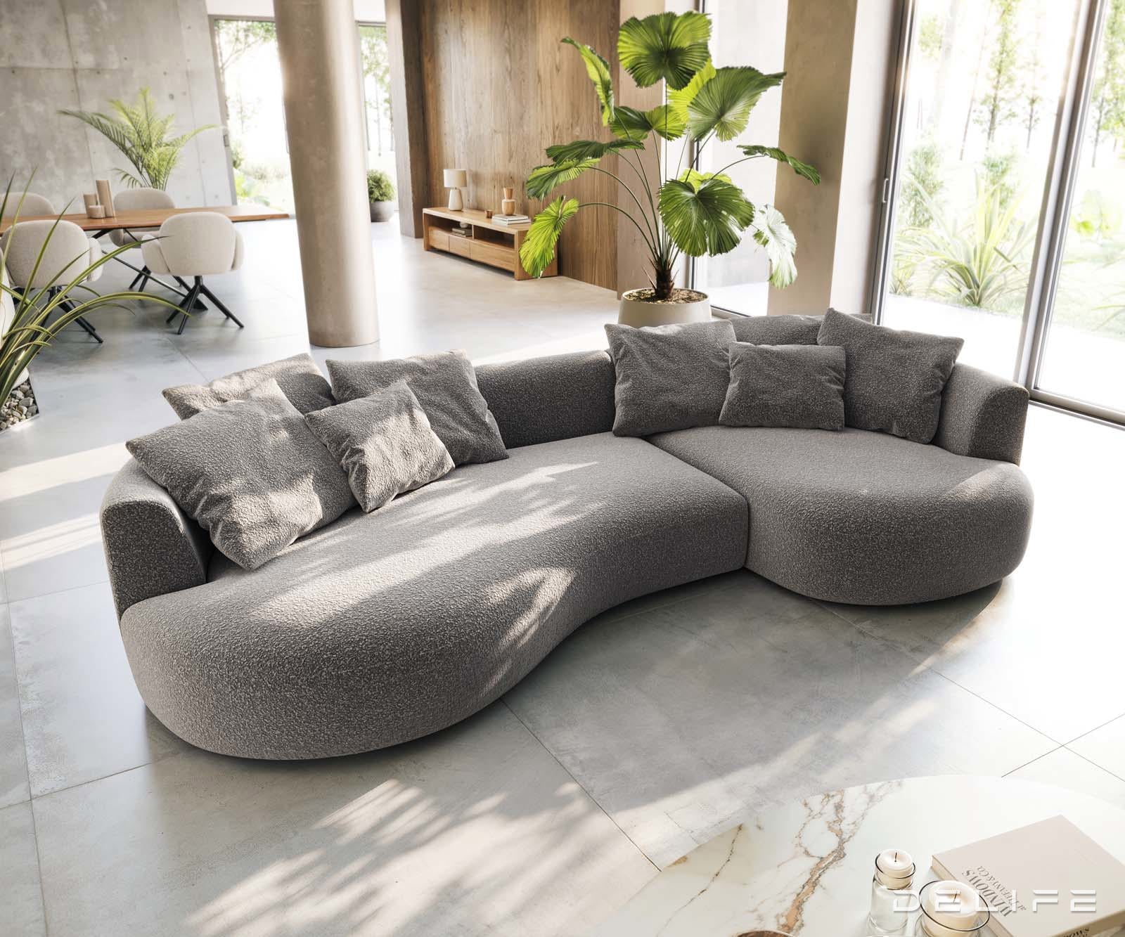 Sedežna garnitura Edina 328x166cm, Material: bukle