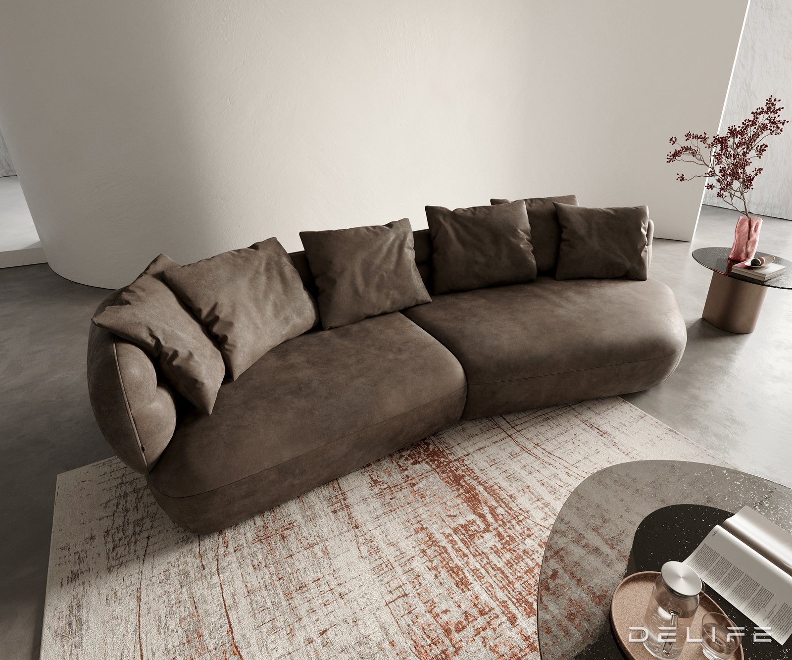 Kavč Roya 320x138cm, Material: Mikrofibra