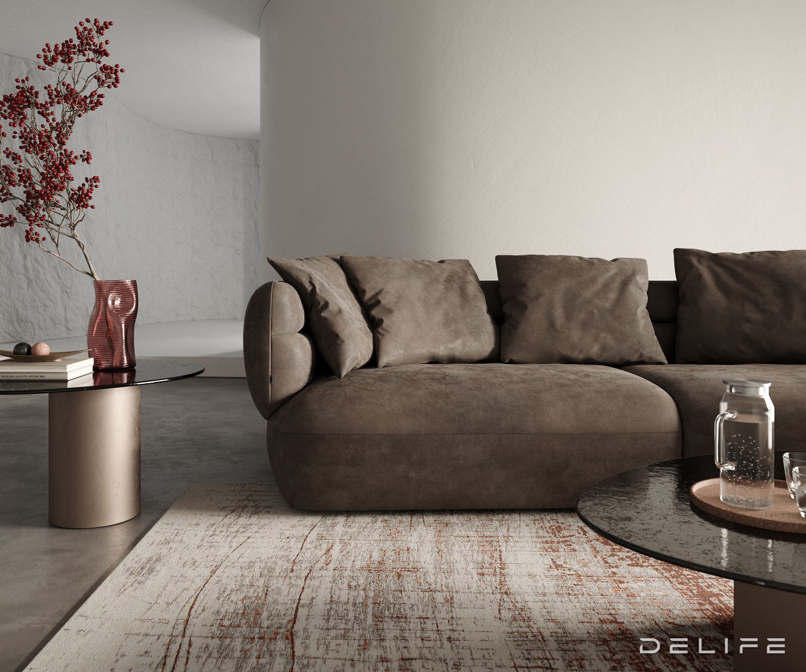 Kavč Roya 320x138cm, Material: Mikrofibra