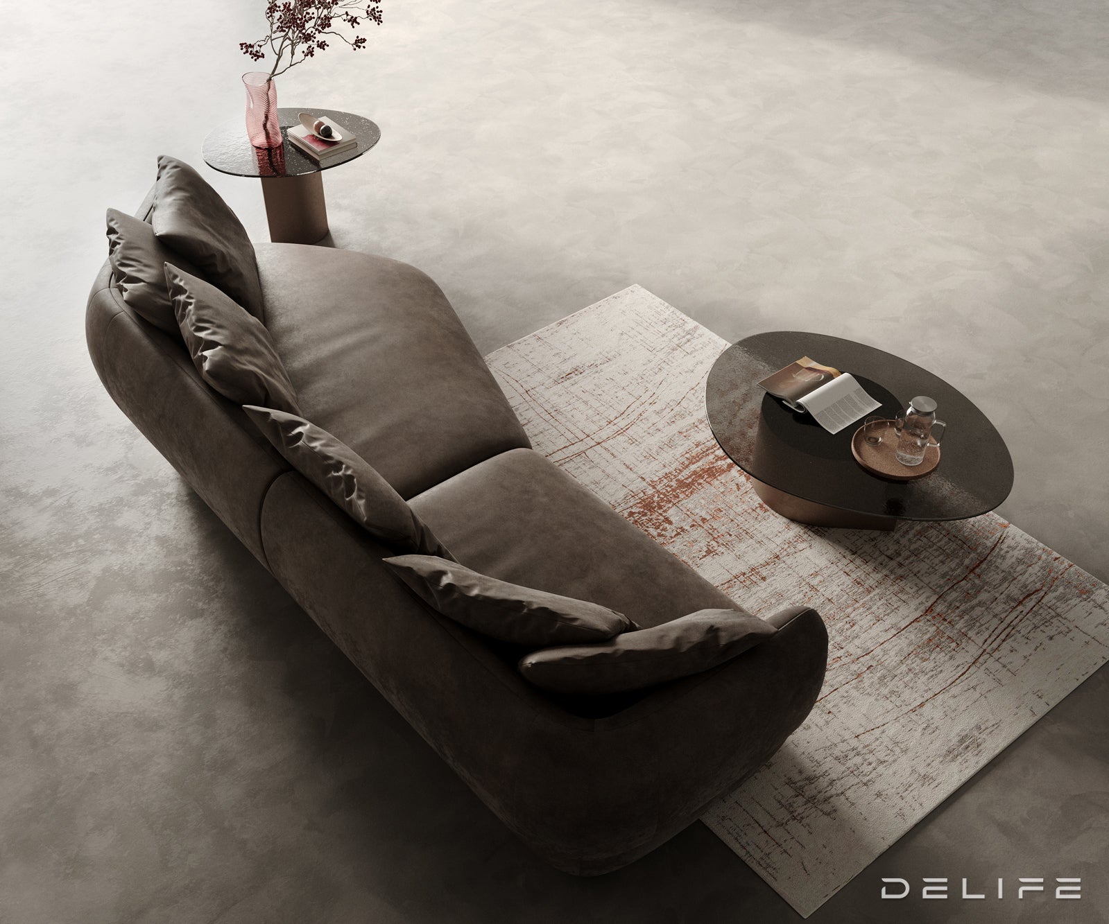 Kavč Roya 320x138cm, Material: Mikrofibra