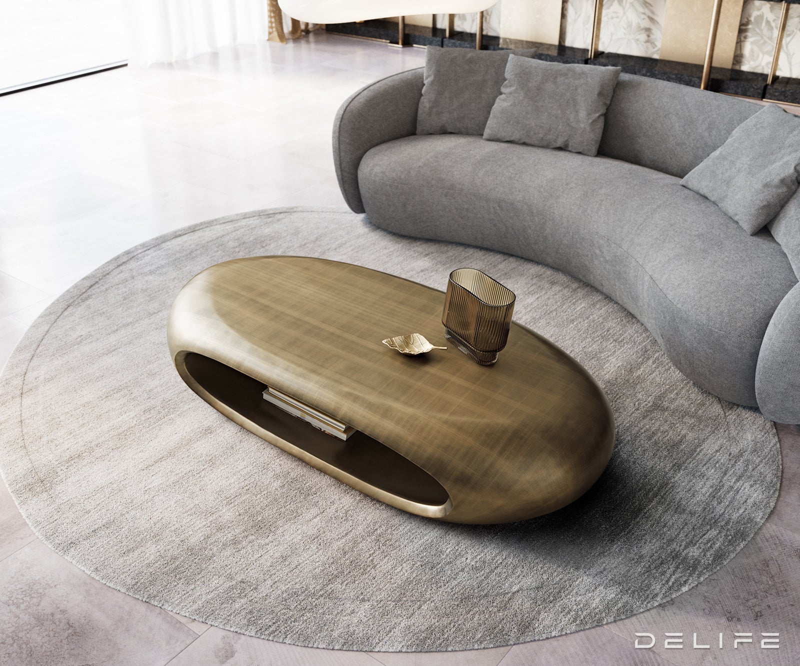 Klubska mizica Sinor 136x65cm, Material: Kompozit