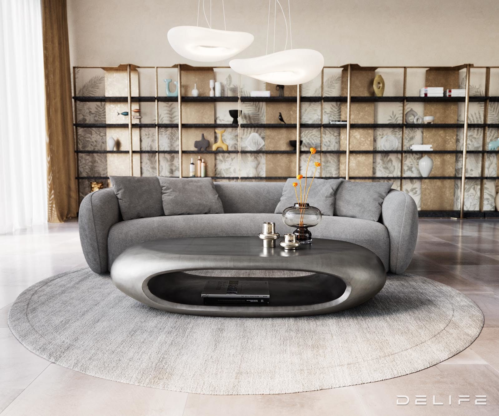 Klubska mizica Sinor 136x65cm, Material: Kompozit