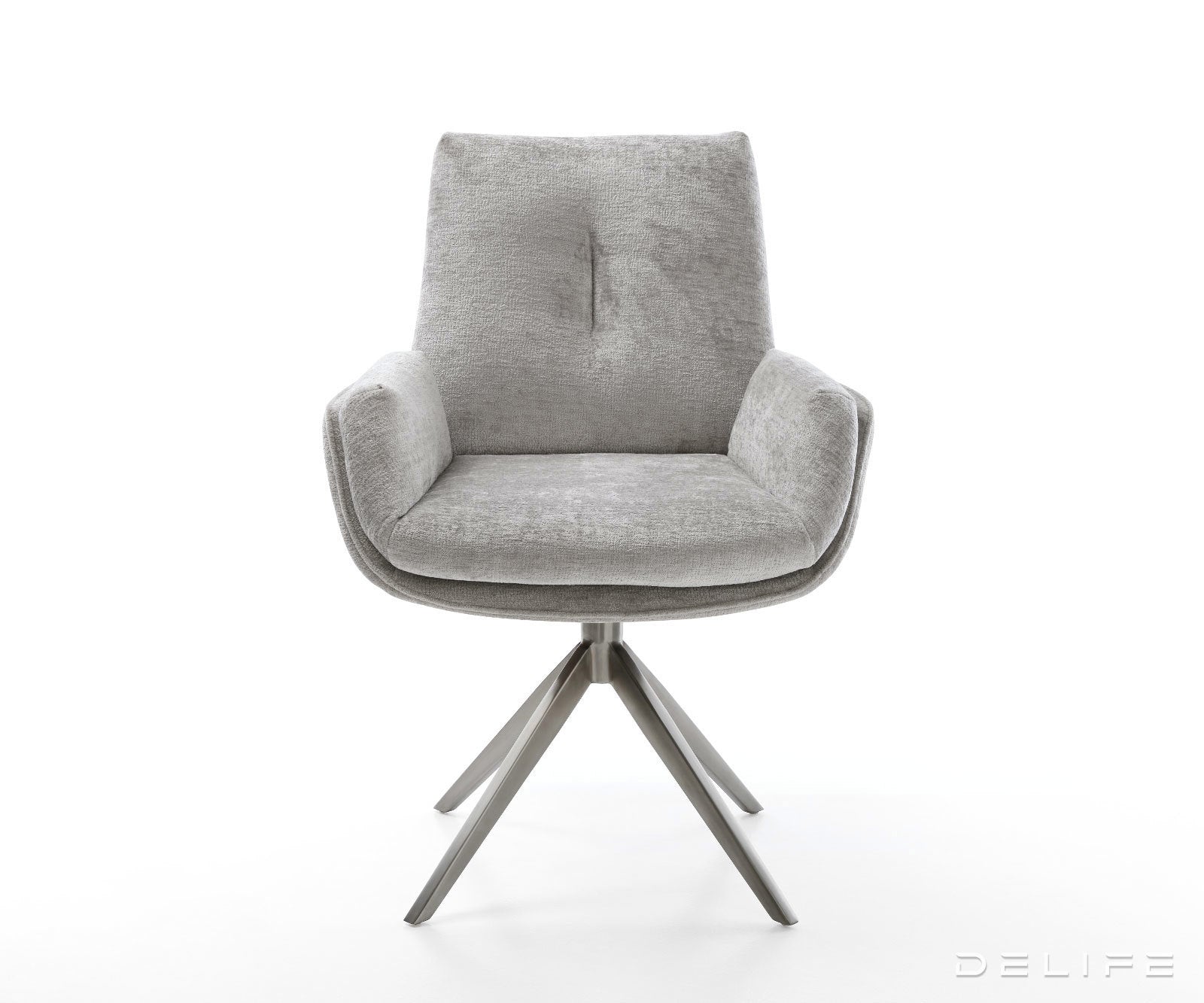 Jedilni stol Clea, material: šenil