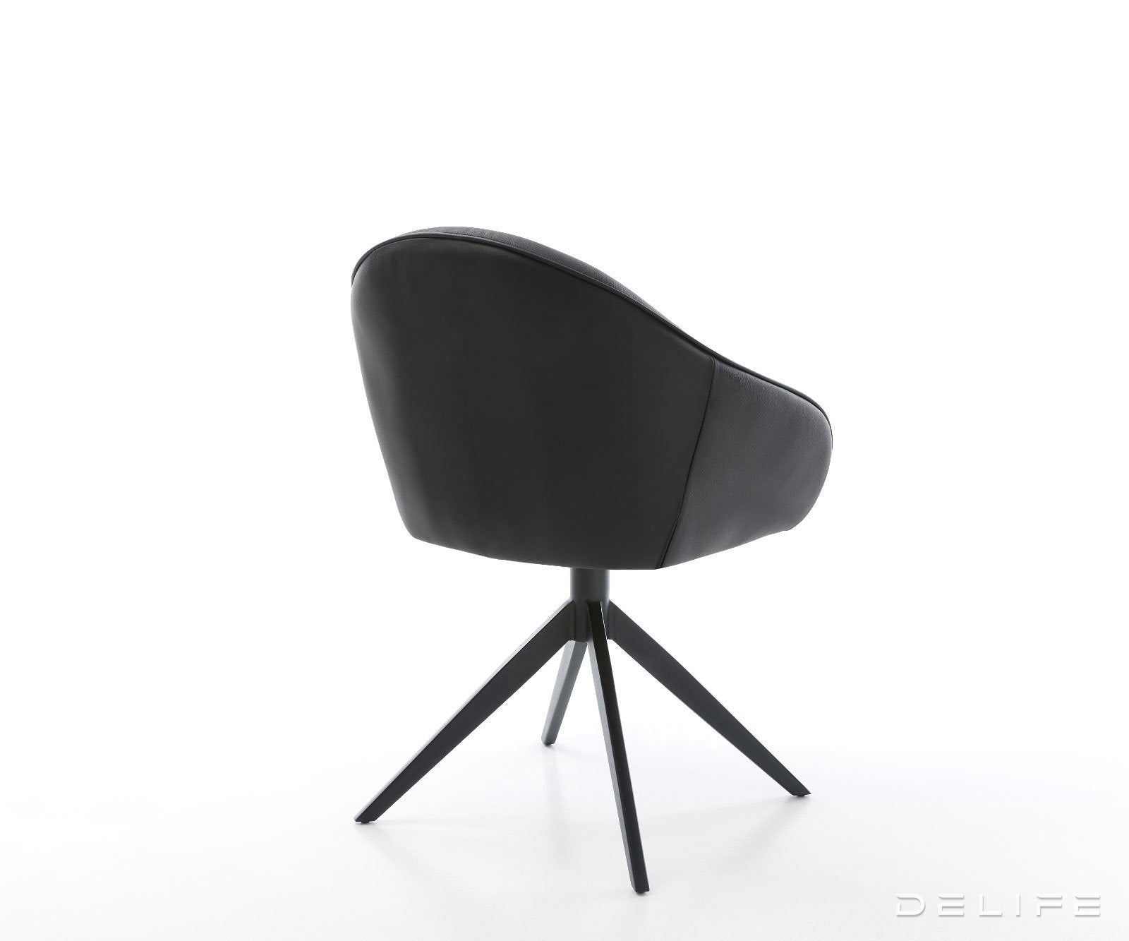 Jedilni stol Gaio, Material: Usnje