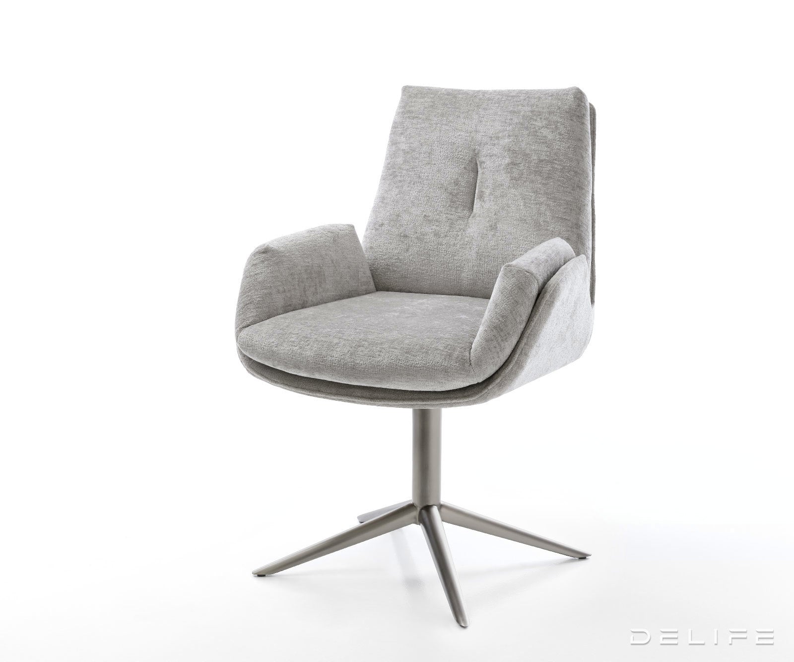 Jedilni stol Clea, material: šenil